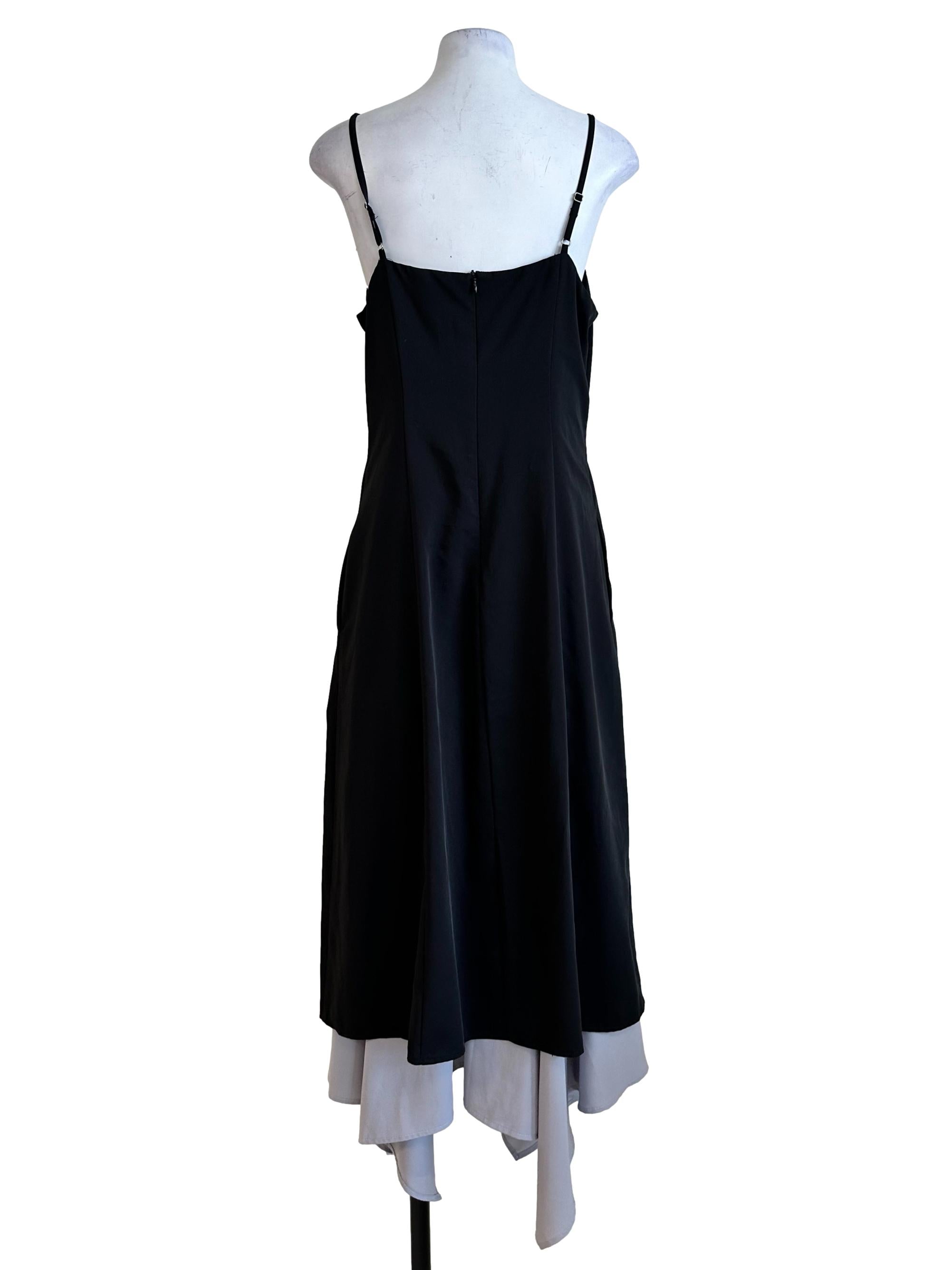 Black Non Padded Maxi Dress