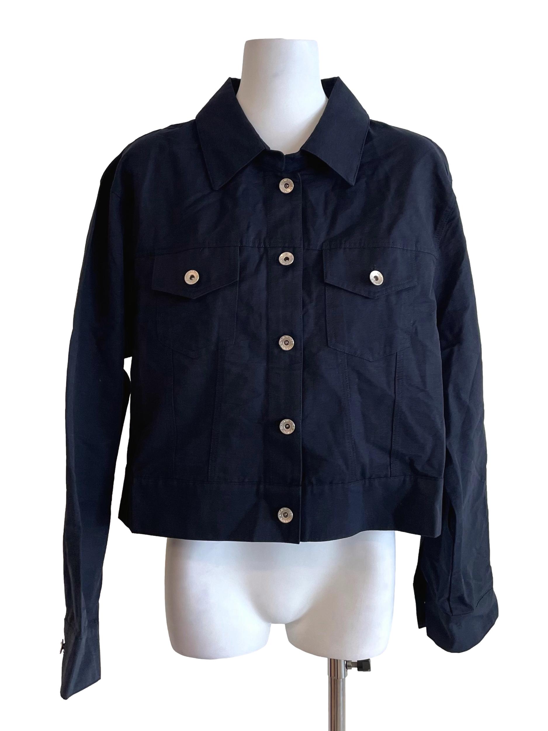 Black Bust Pocket Jacket