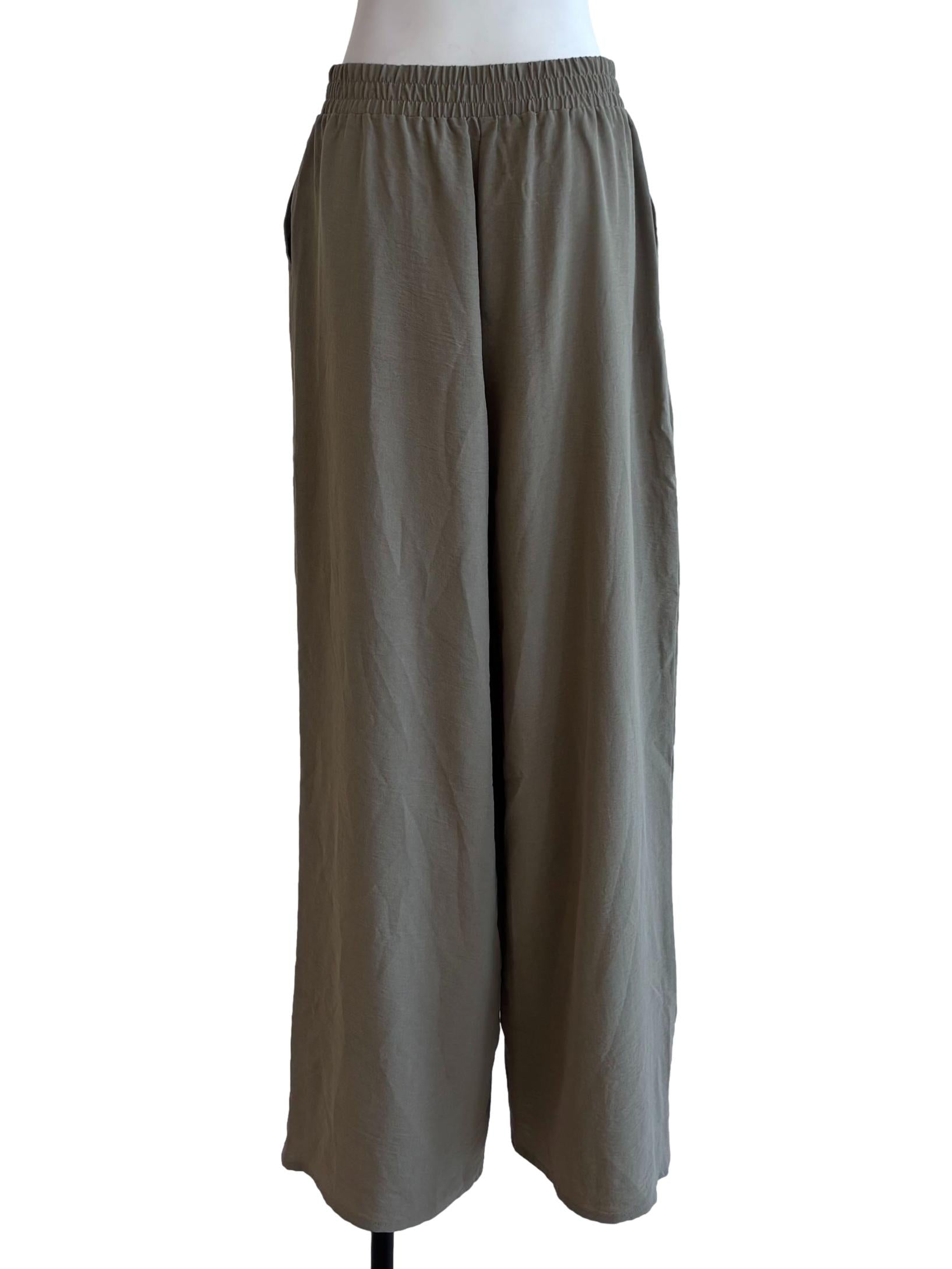 Sage Green Relaxed Pants