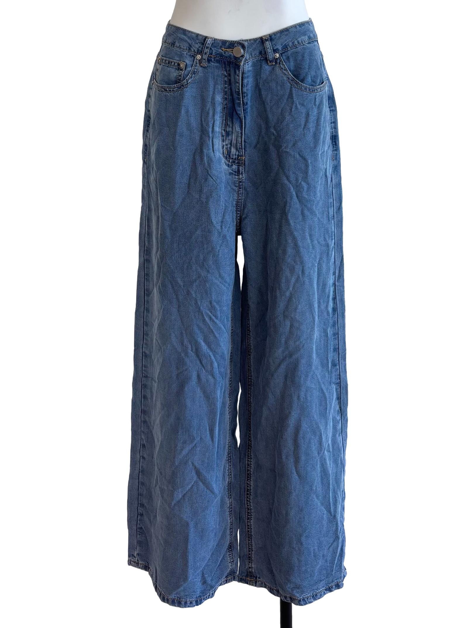 Mid Wash Blue Hina Soft Denim Jeans