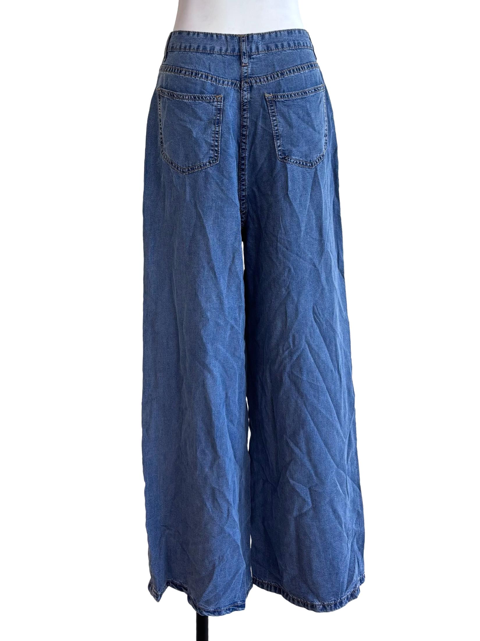Mid Wash Blue Hina Soft Denim Jeans