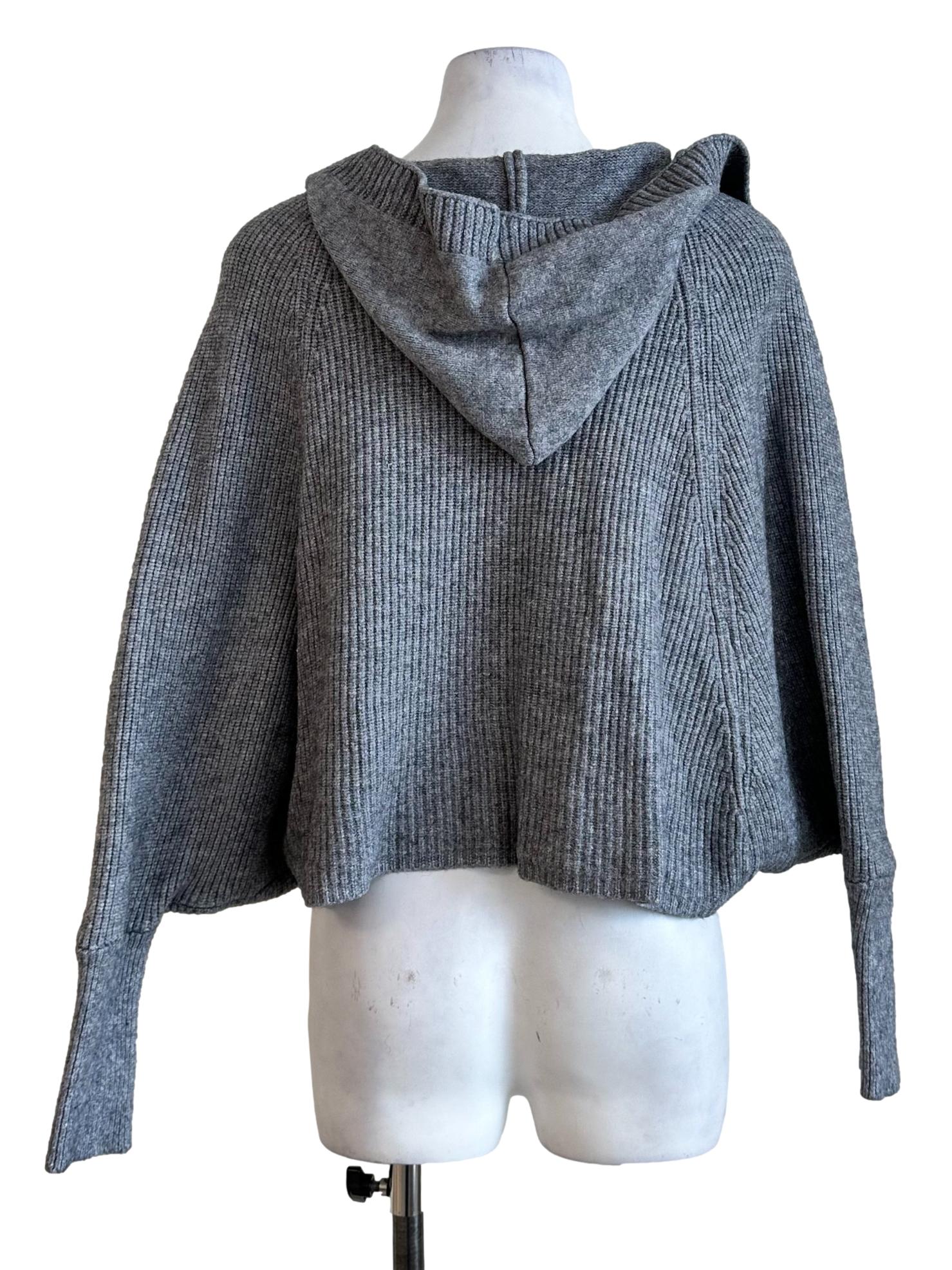 Anchor Grey Knitted Hoodies