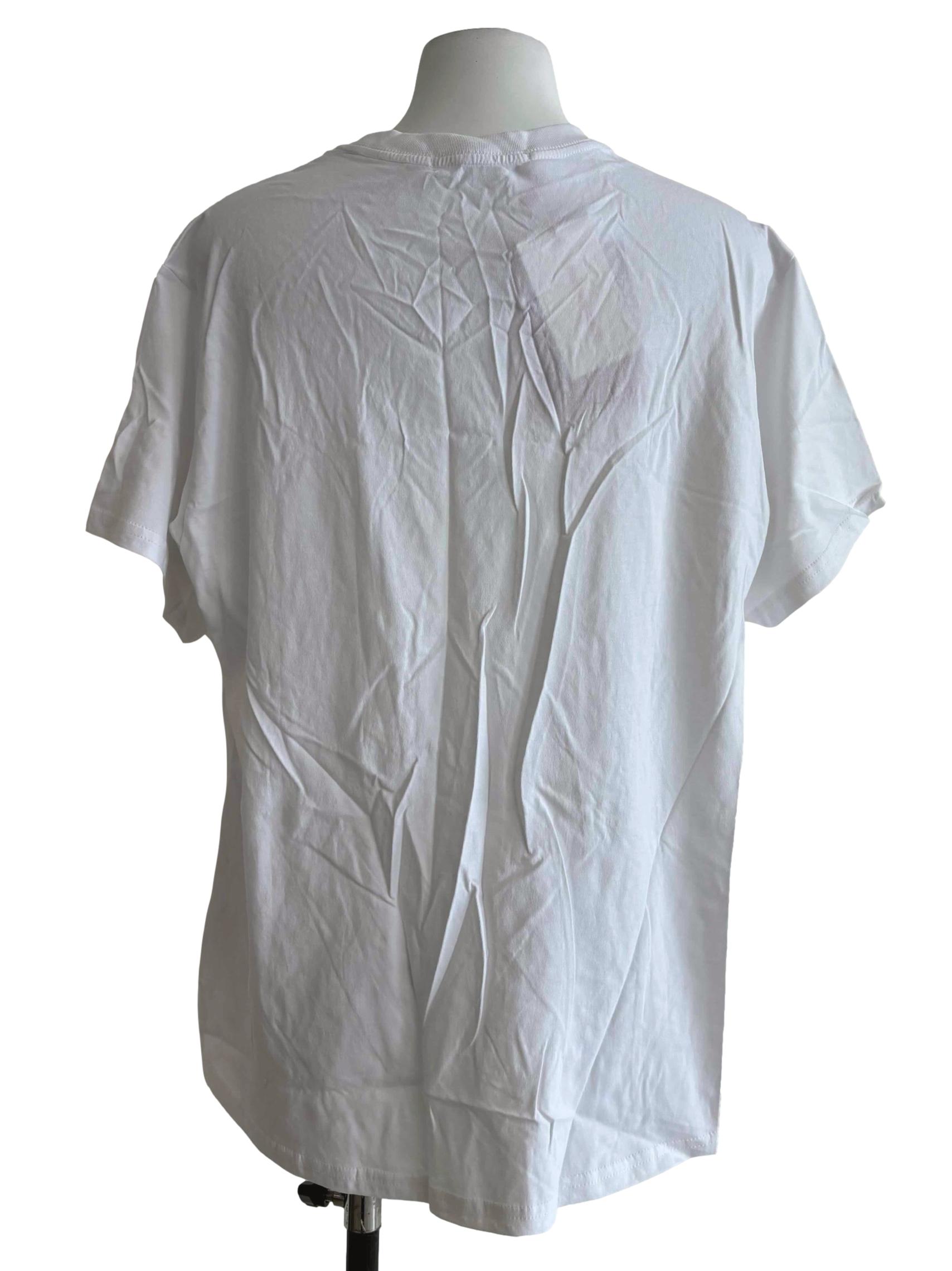 Powder White Green Graphic Tee