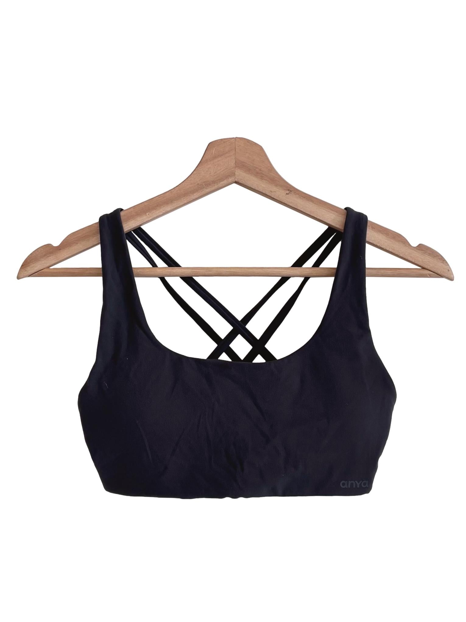 Anchor Grey Strappy Sports Bra