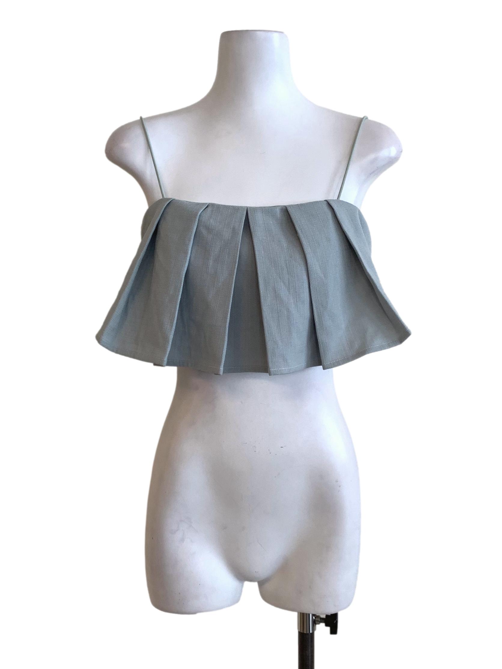 Arctic Graph Check Sleeveless Top