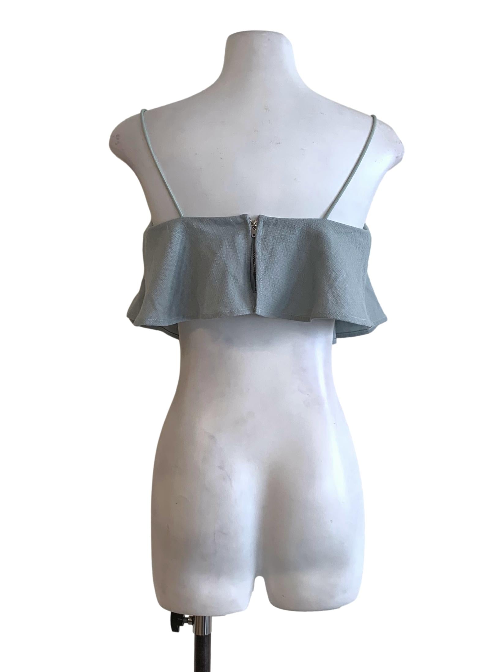 Arctic Graph Check Sleeveless Top