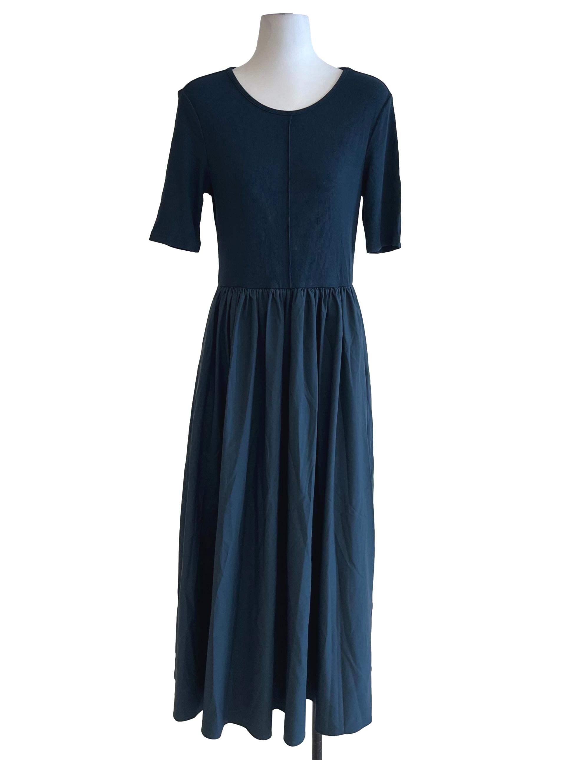 Aegean Bengal Stripe Empire Dress