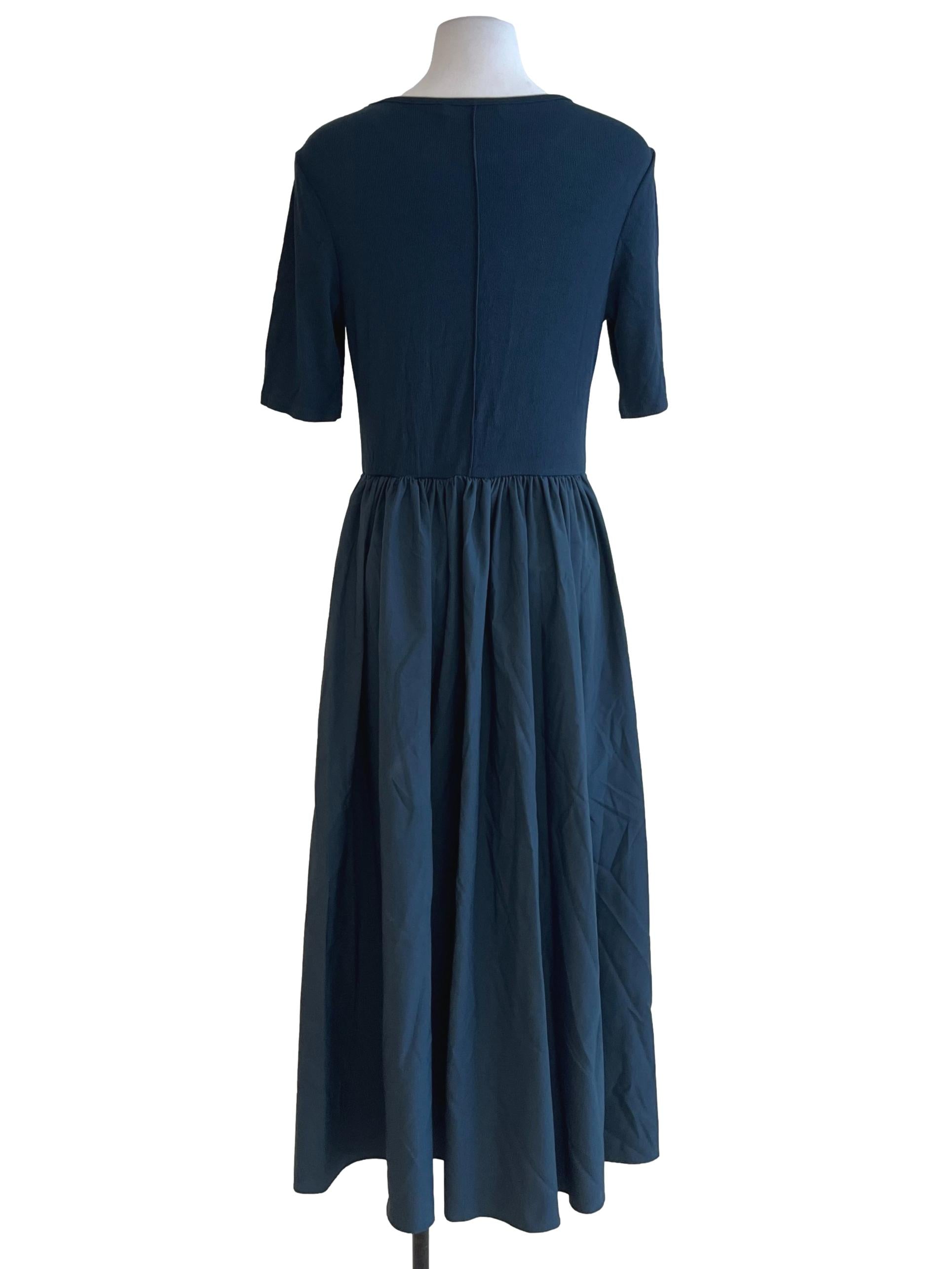 Aegean Bengal Stripe Empire Dress