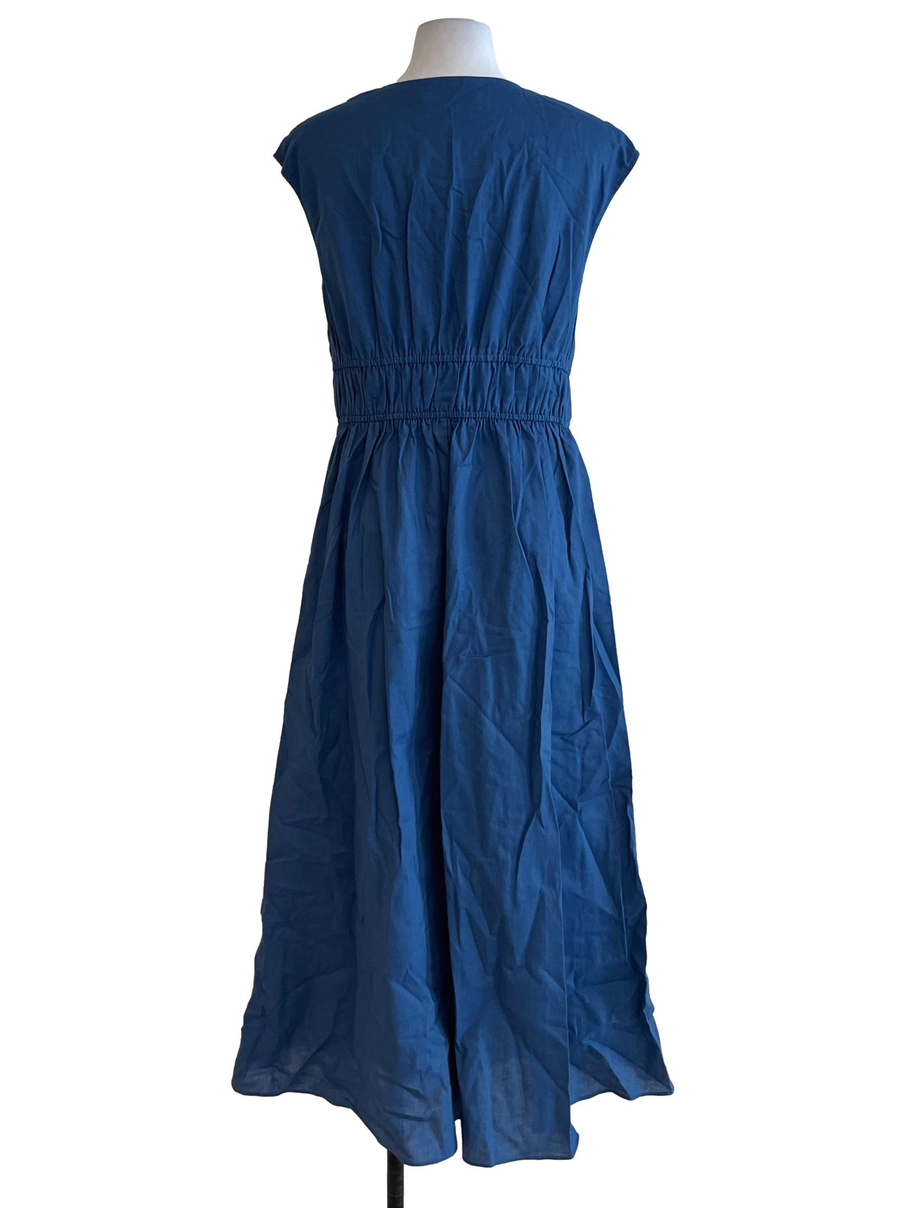 Aegean Linen Empire Dress