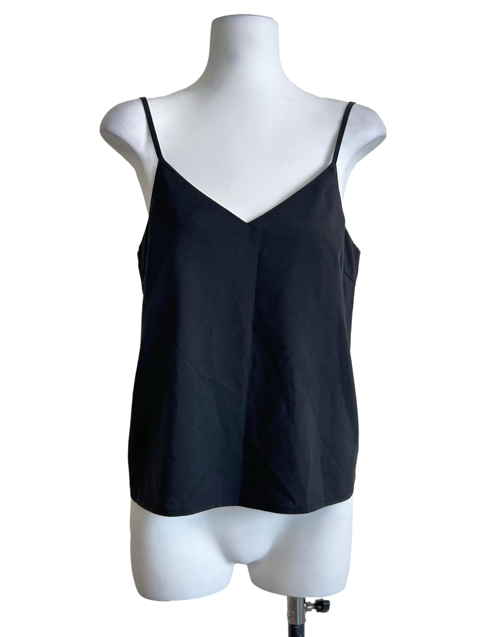 Black Classic Spaghetti Strap Cami Top LB