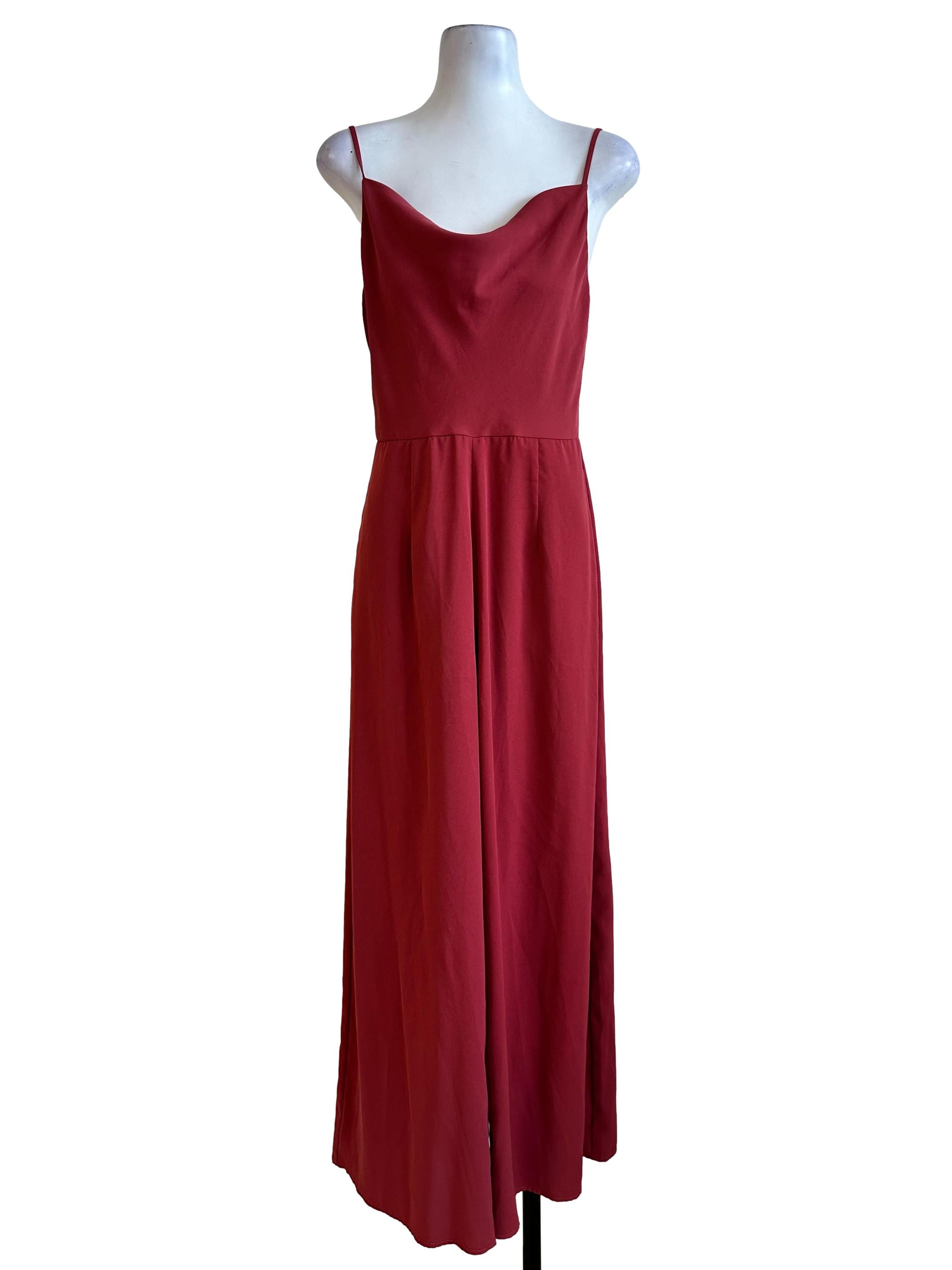 Strawberry Pink Sleeveless Jumpsuit