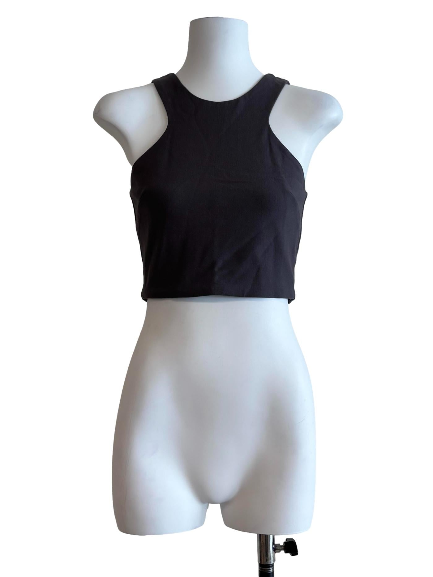 Ebony Halter Tank Top