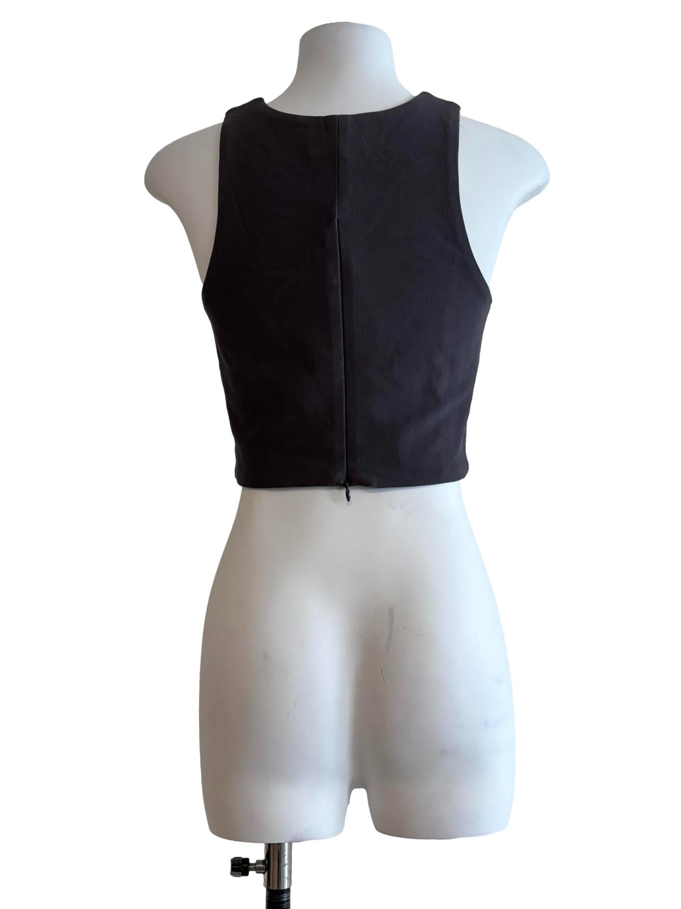 Ebony Halter Tank Top