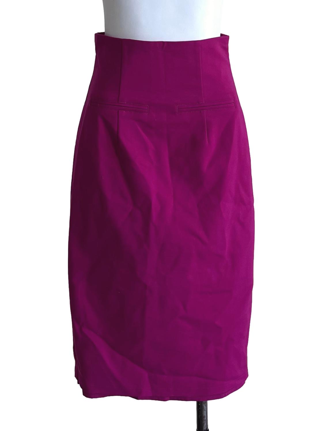 Fuschia Pink Pencil Skirts LB