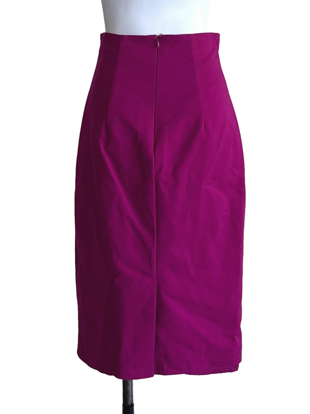 Fuschia Pink Pencil Skirts LB