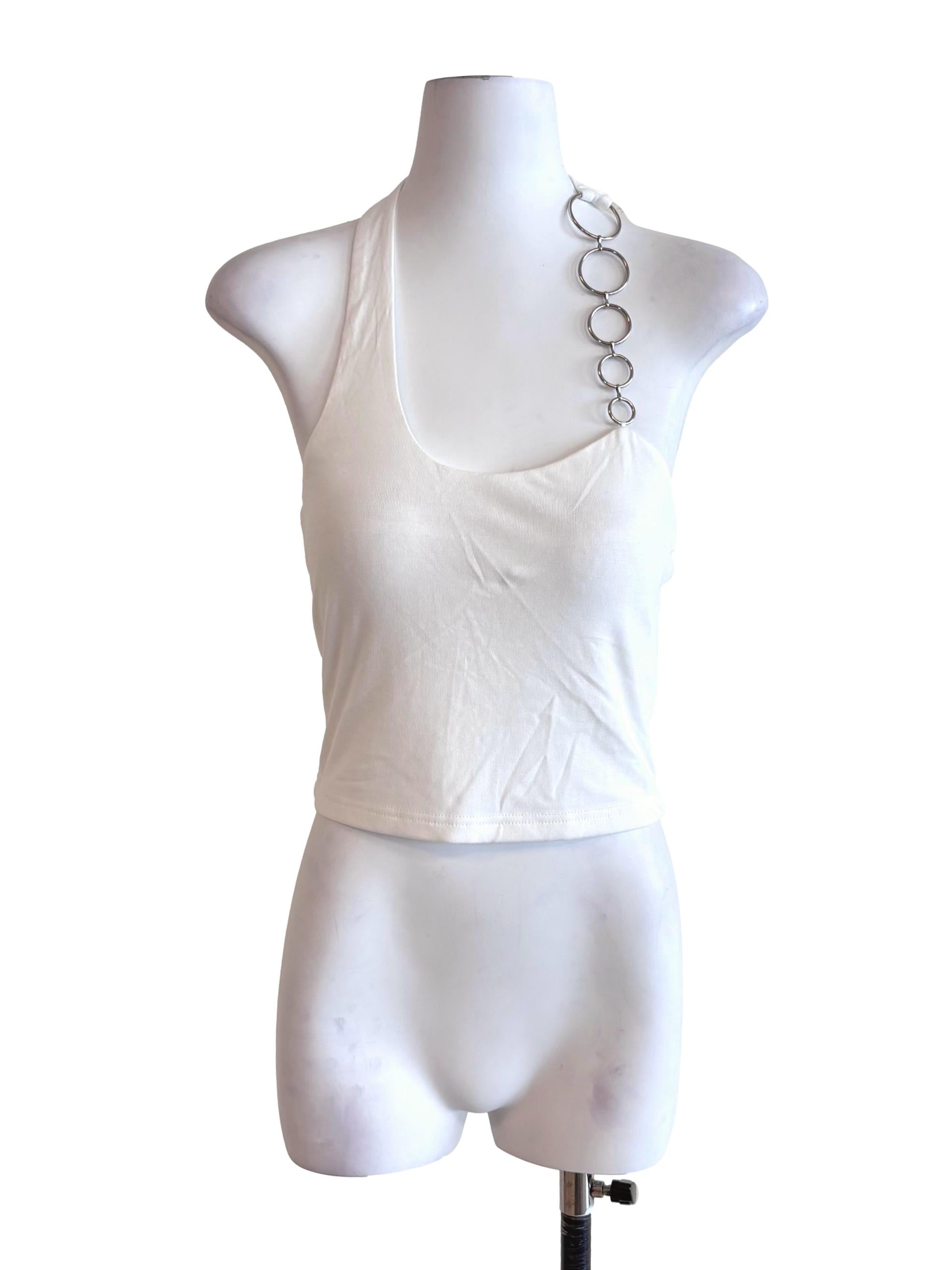 White Ring Bearer Top YHF