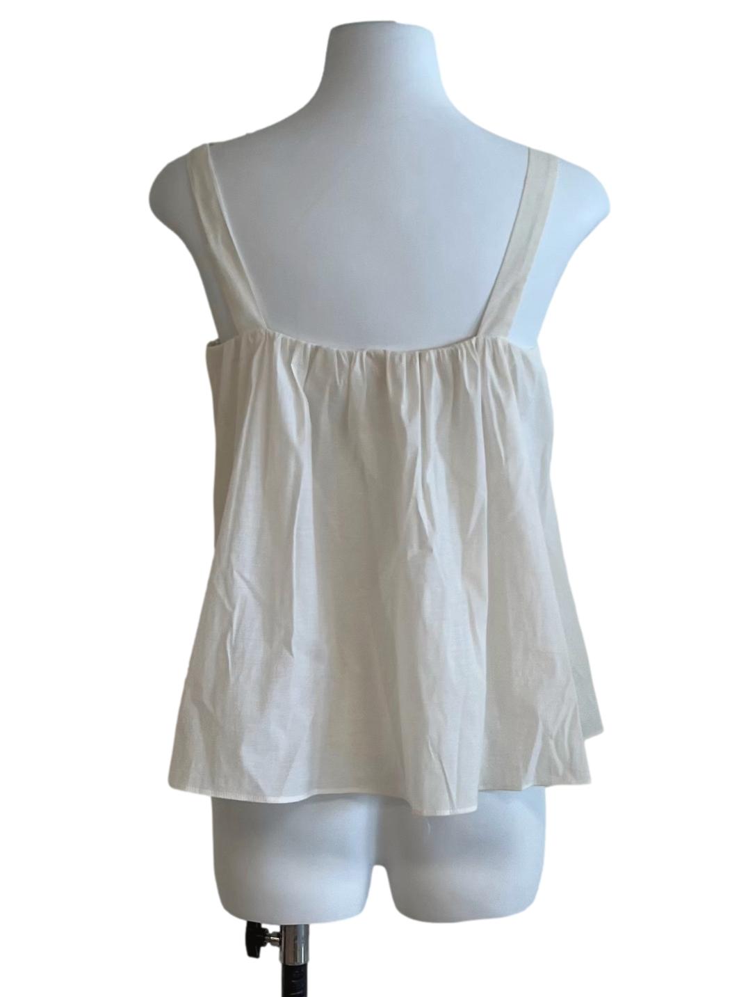 White Gathered Tent Top OSN