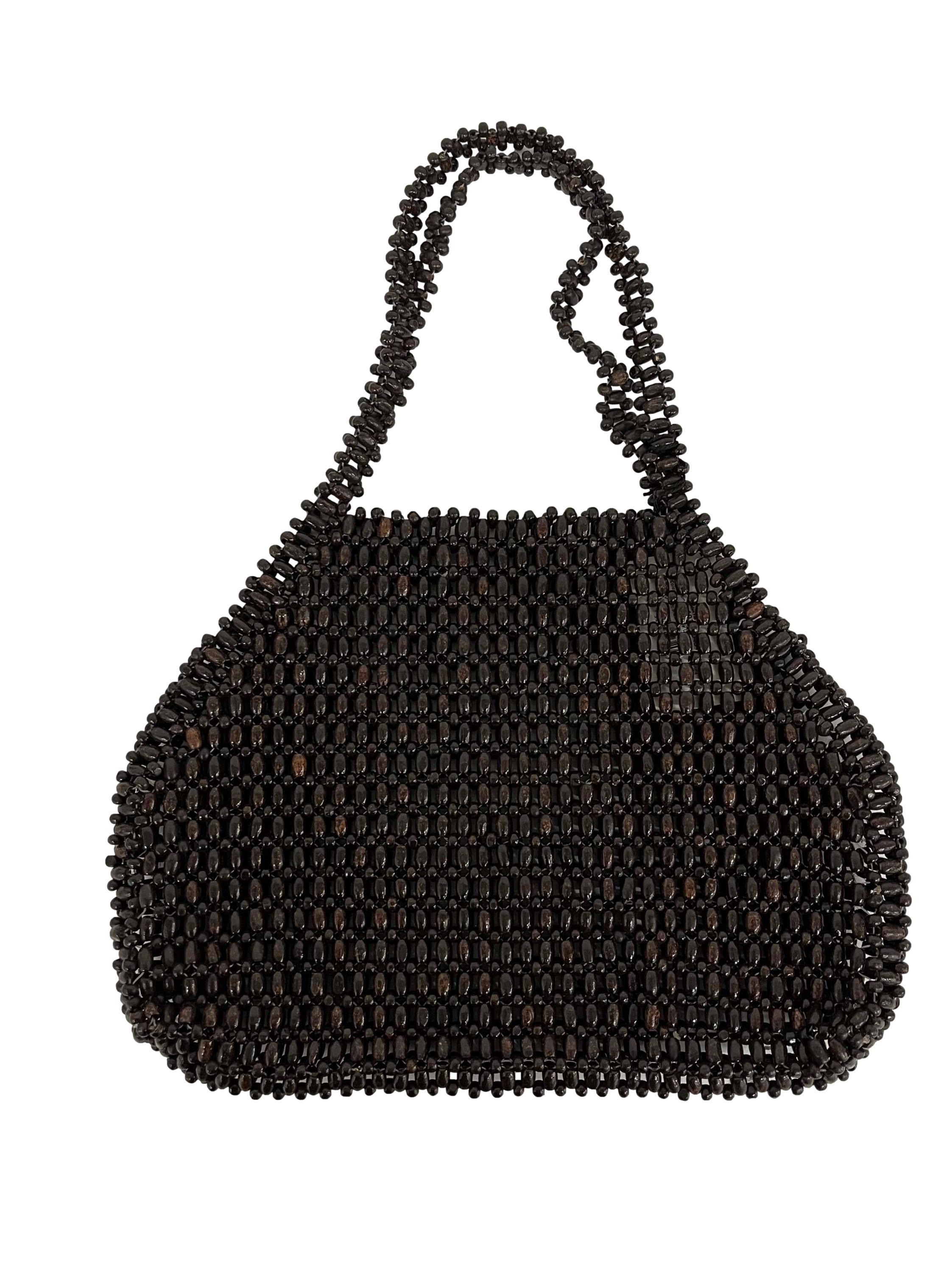 Wooden Pearl Bag