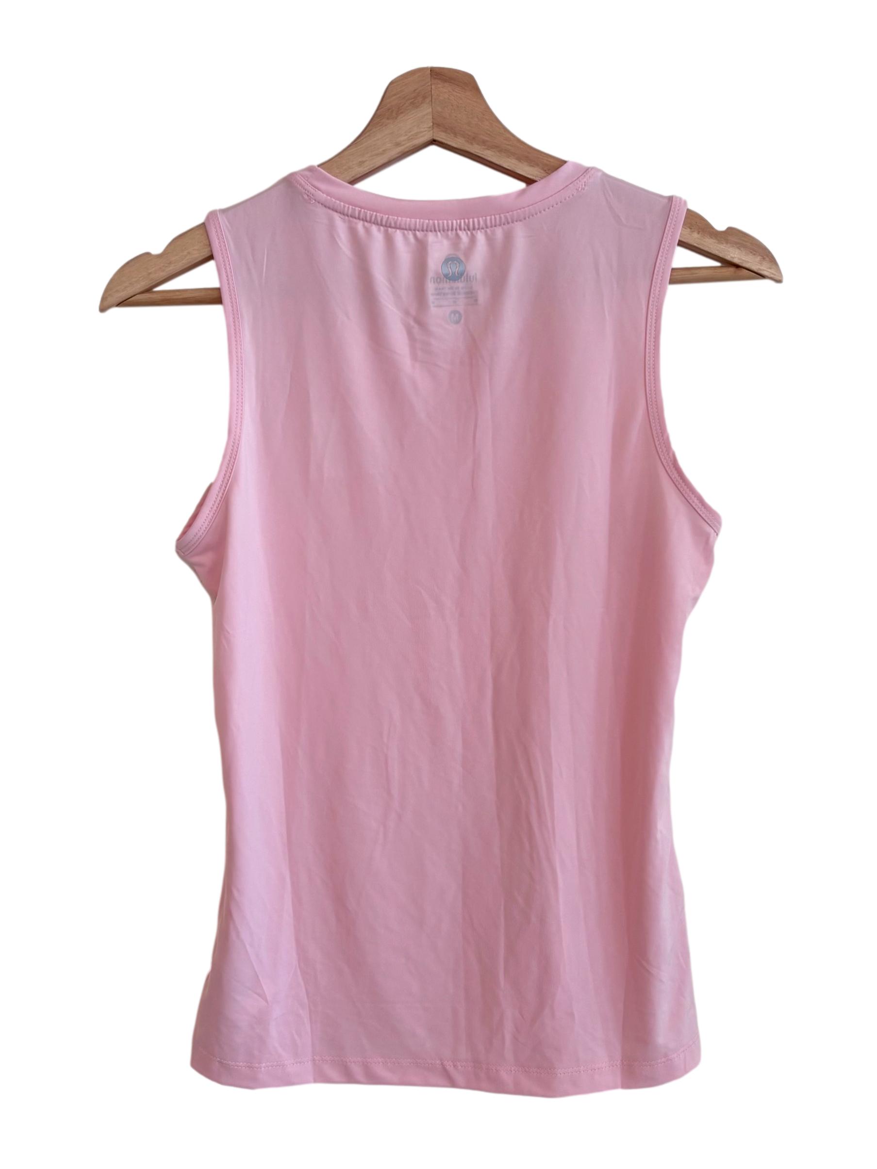 Light Pink Muscle Tank Top