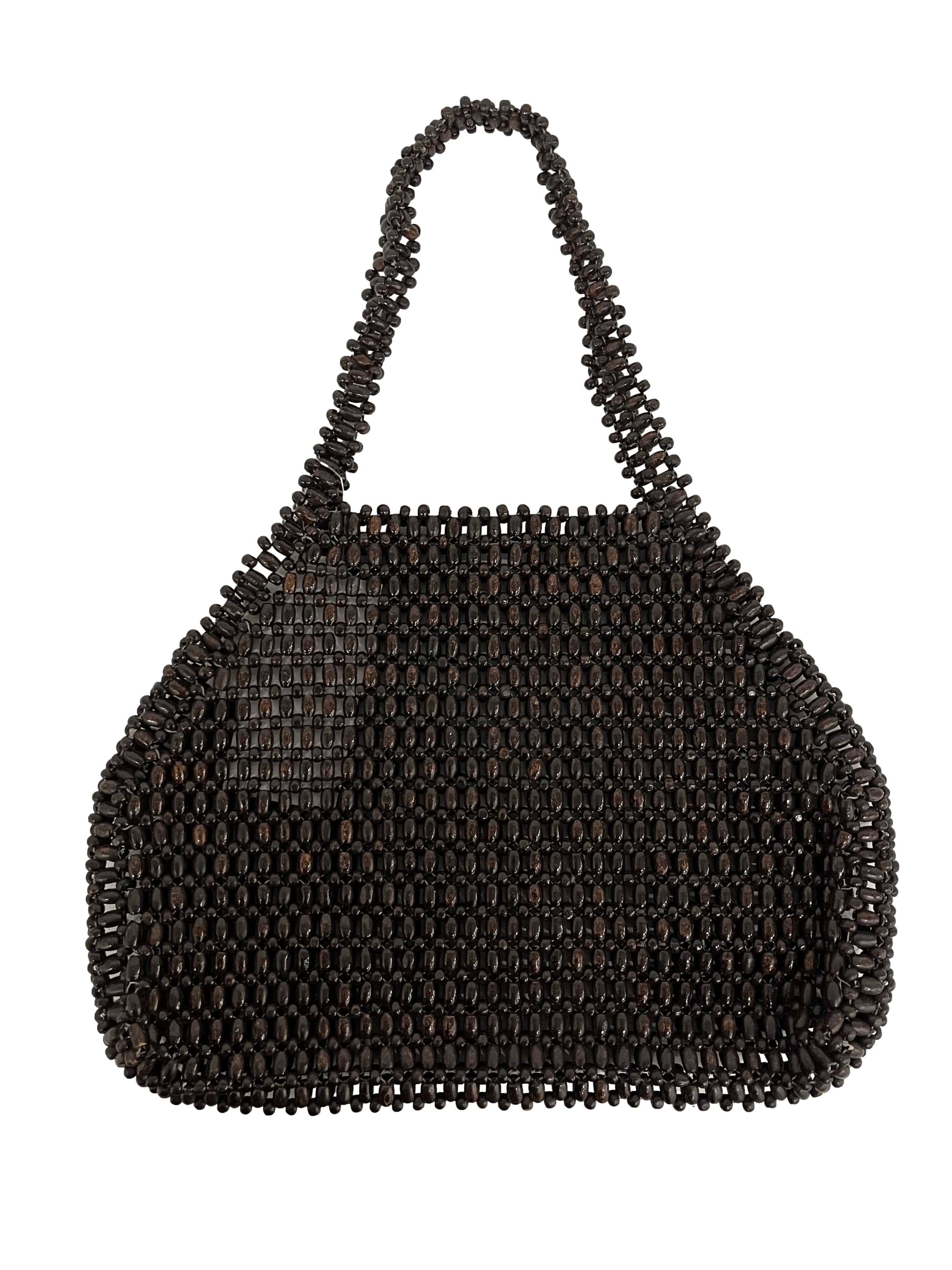 Wooden Pearl Bag