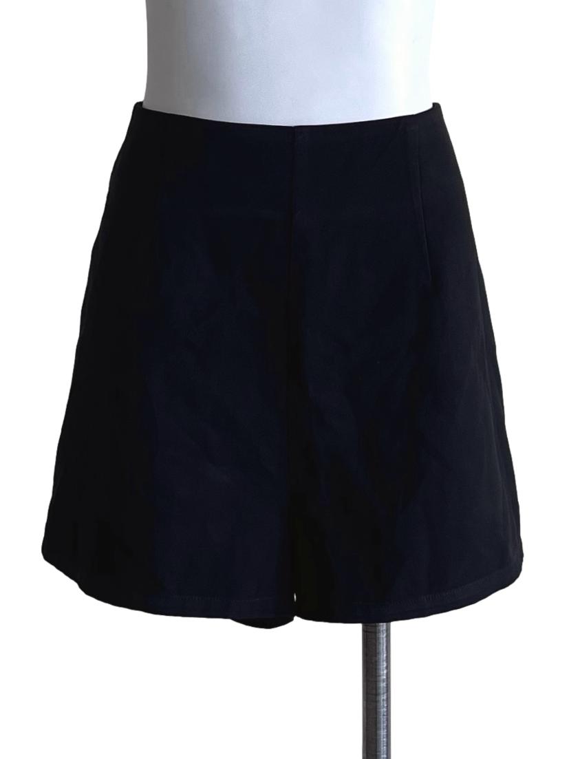 Onyx Black Casual Shorts Pants LB