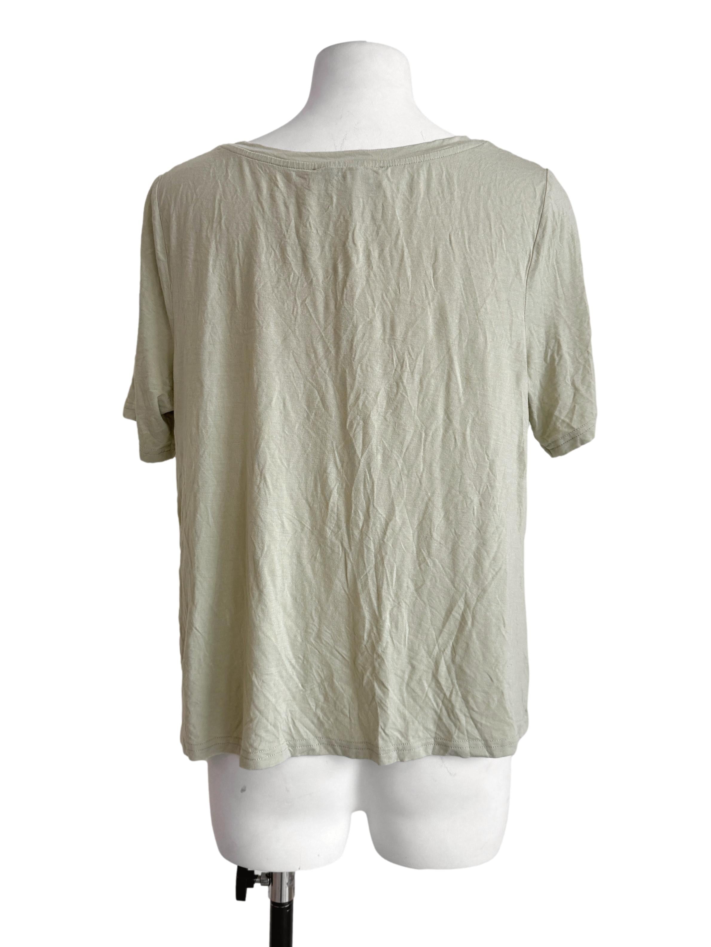 Olive Green V-Neck Shirt LB
