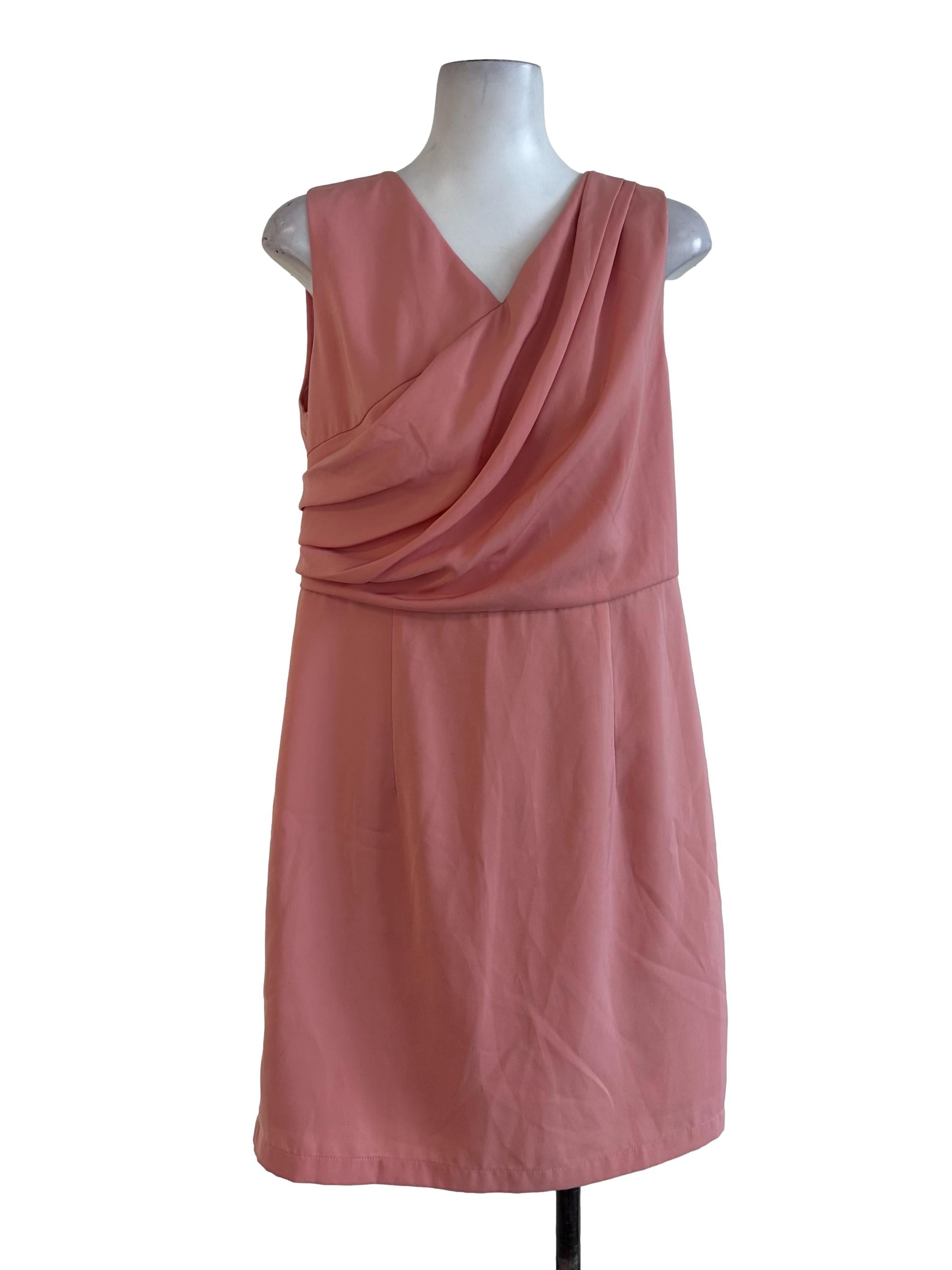 Candy Pink Plain Dress