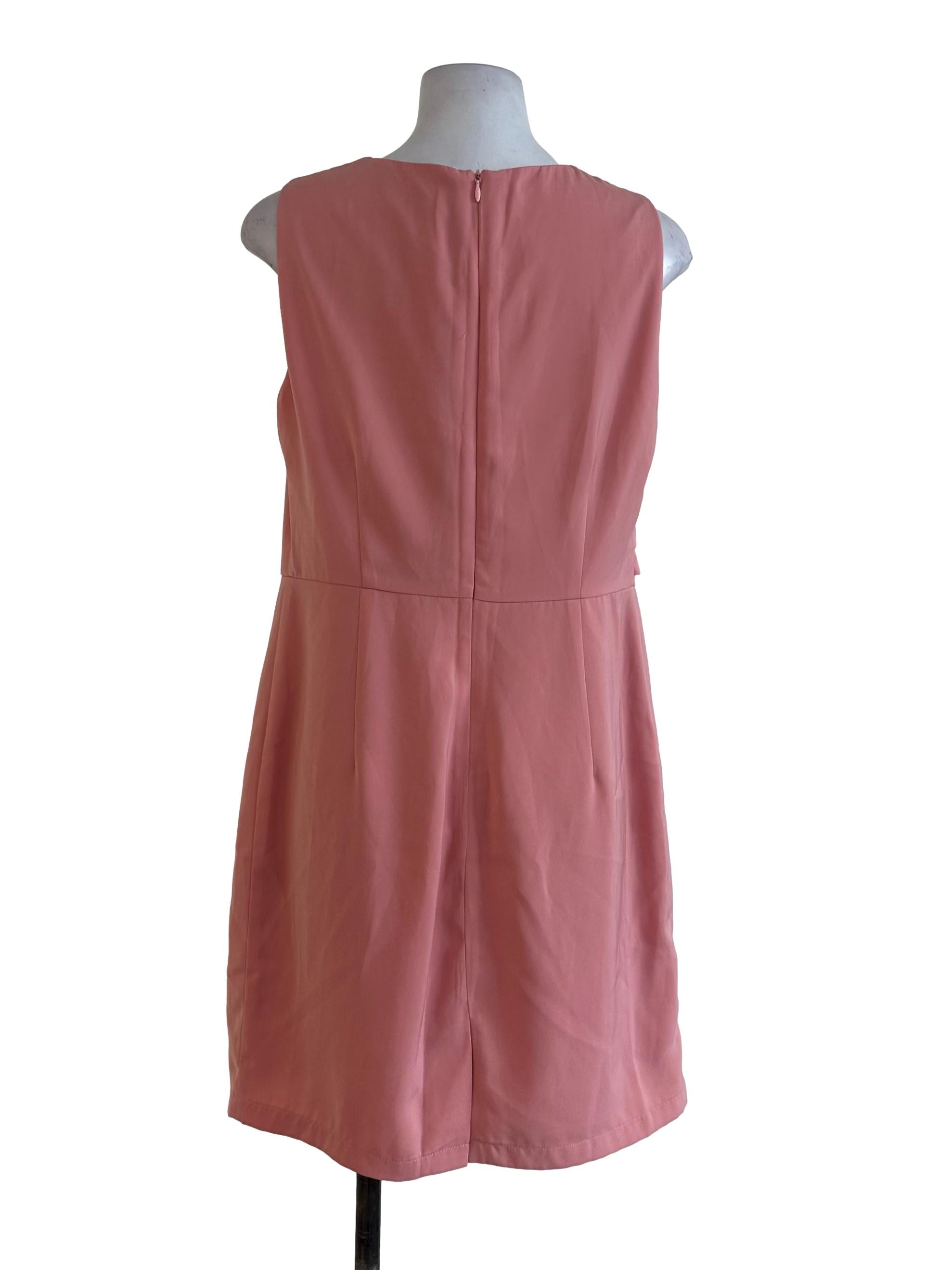 Candy Pink Plain Dress