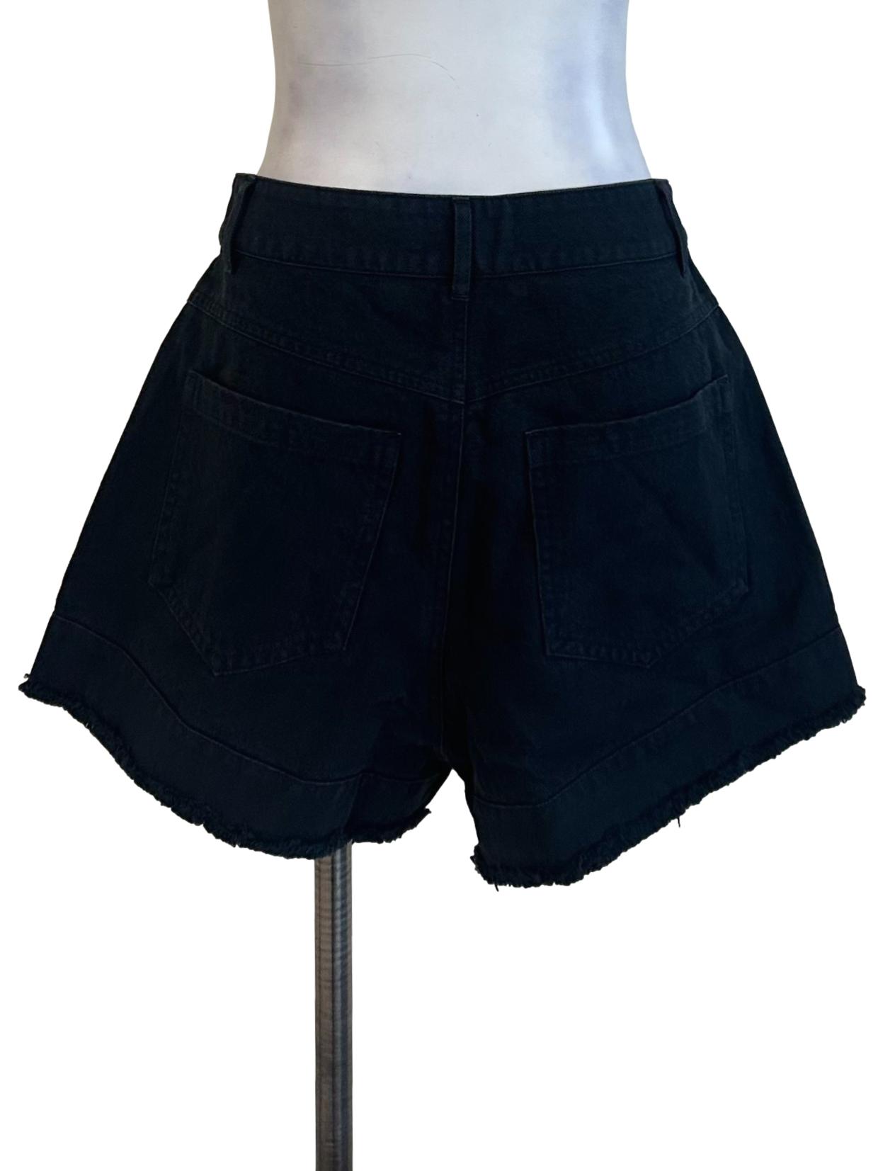 Midnight Blue Denim Shorts