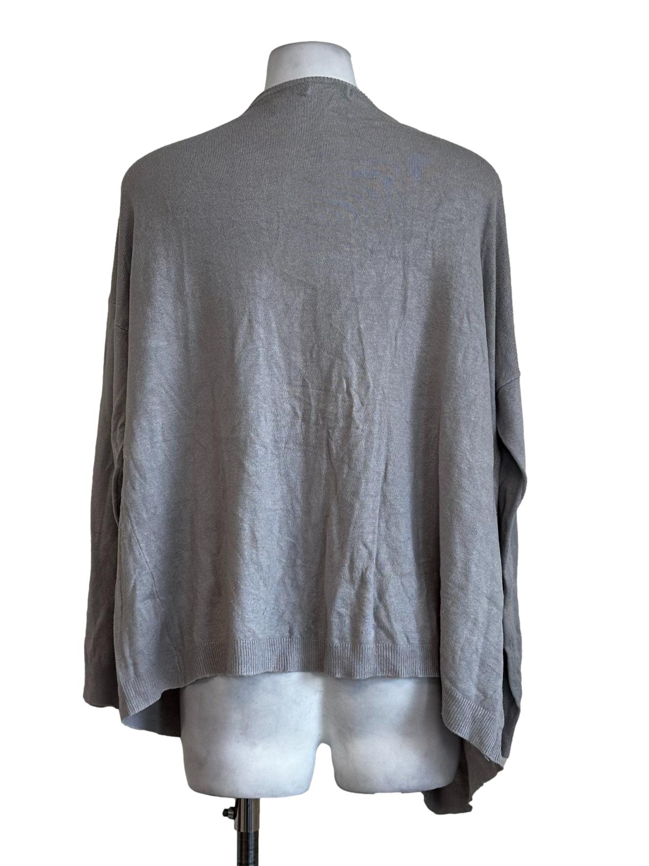Coin Grey Knit Cardigans