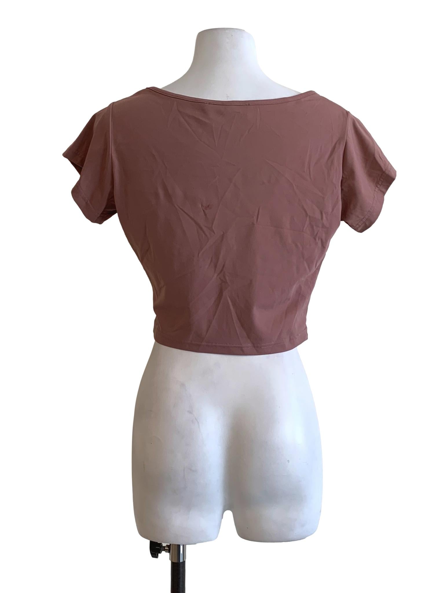 Punch Pink Linen T-Shirt