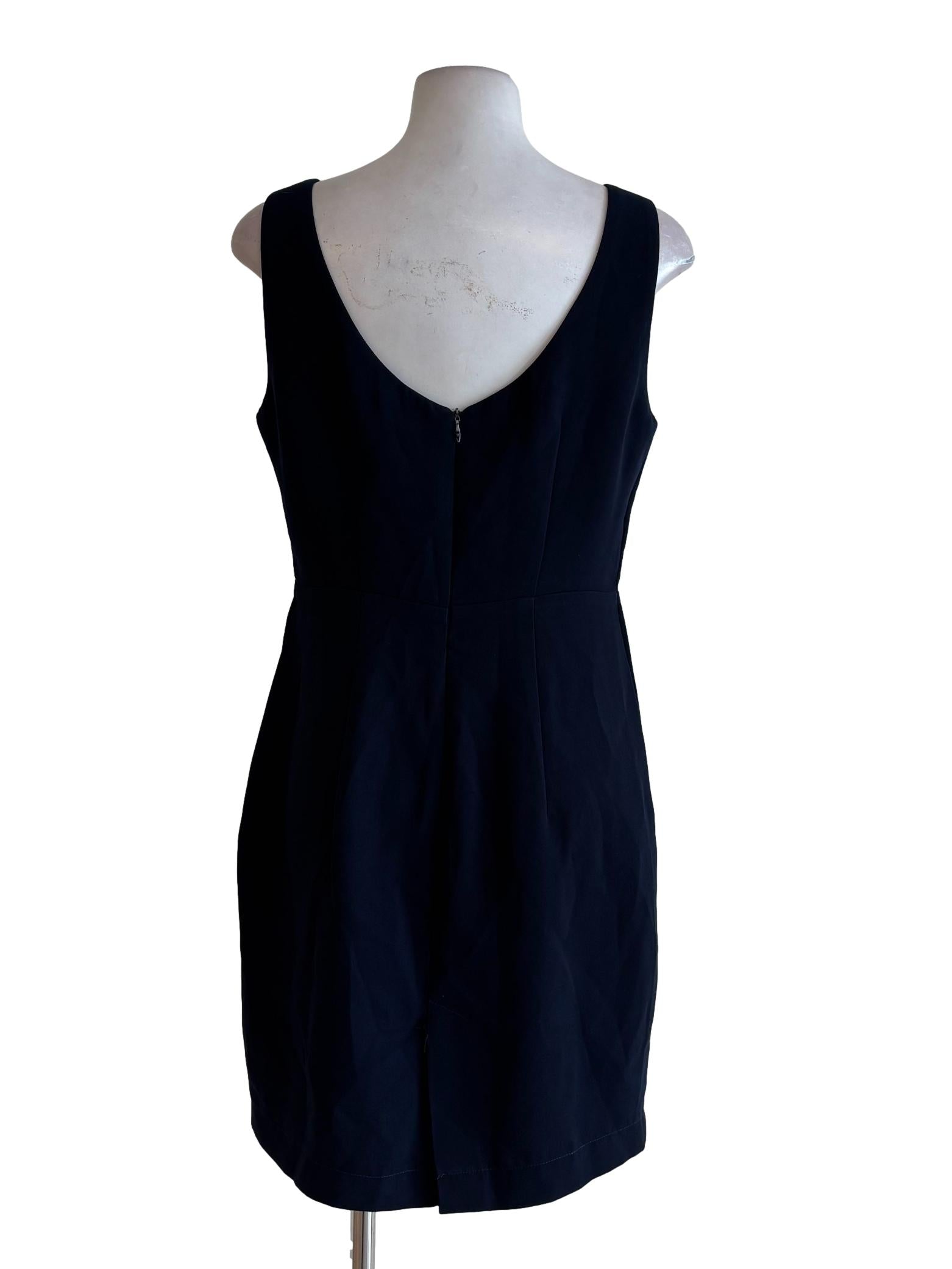 Midnight Blue Sleeveless Dress