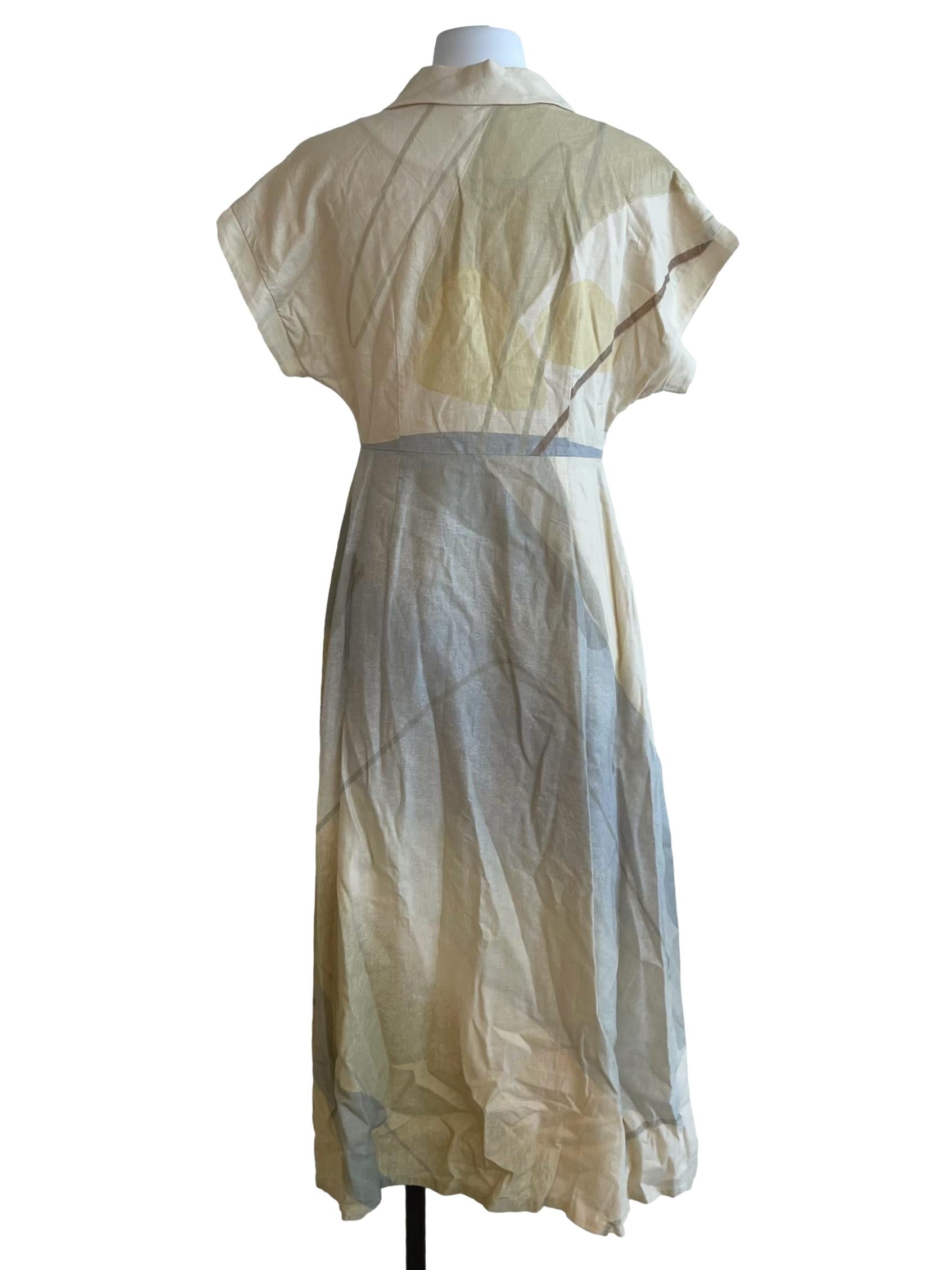 Meadow Linen Collared Dress OSN