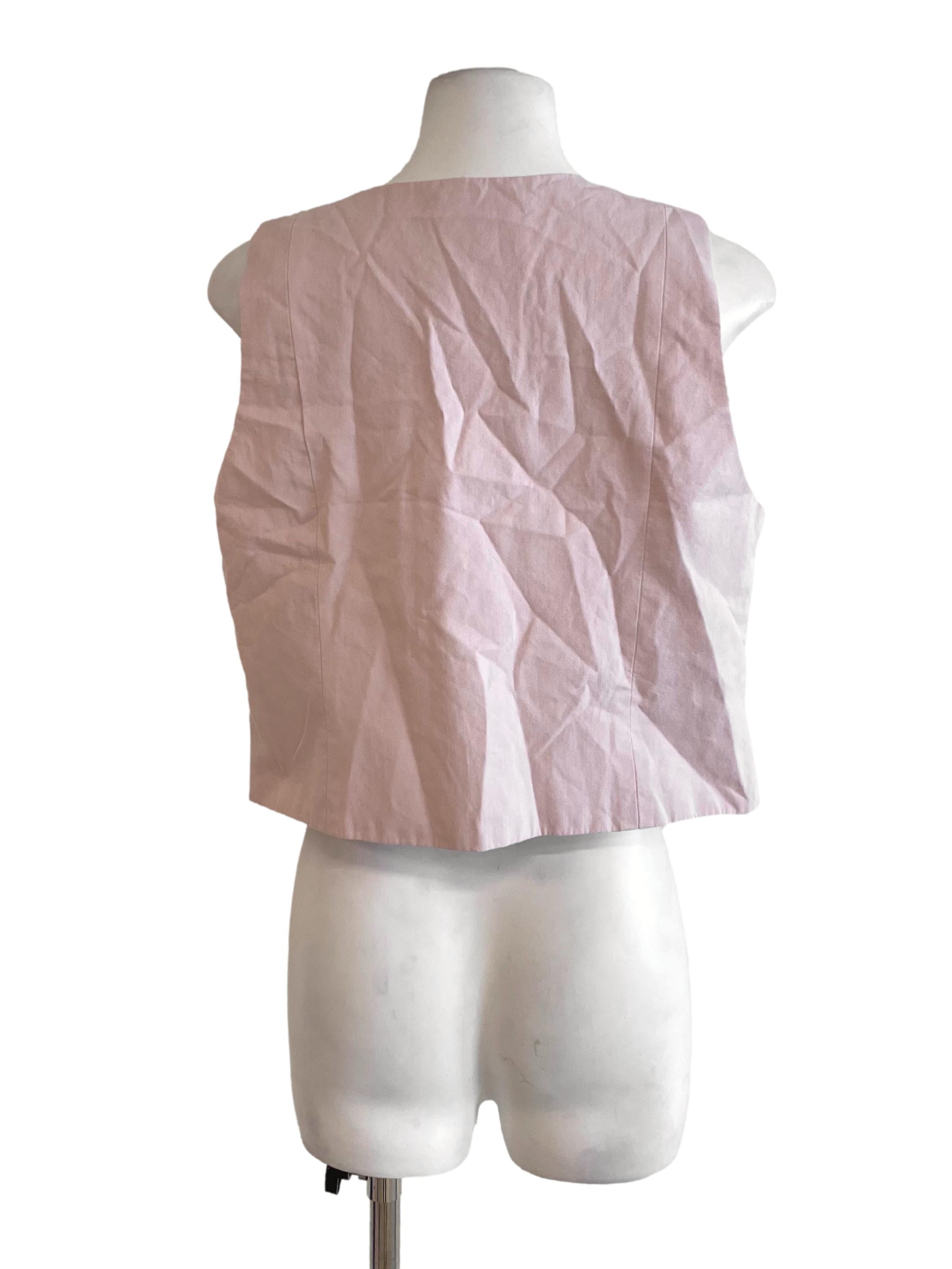 Pastel Pink Princess Vest Top