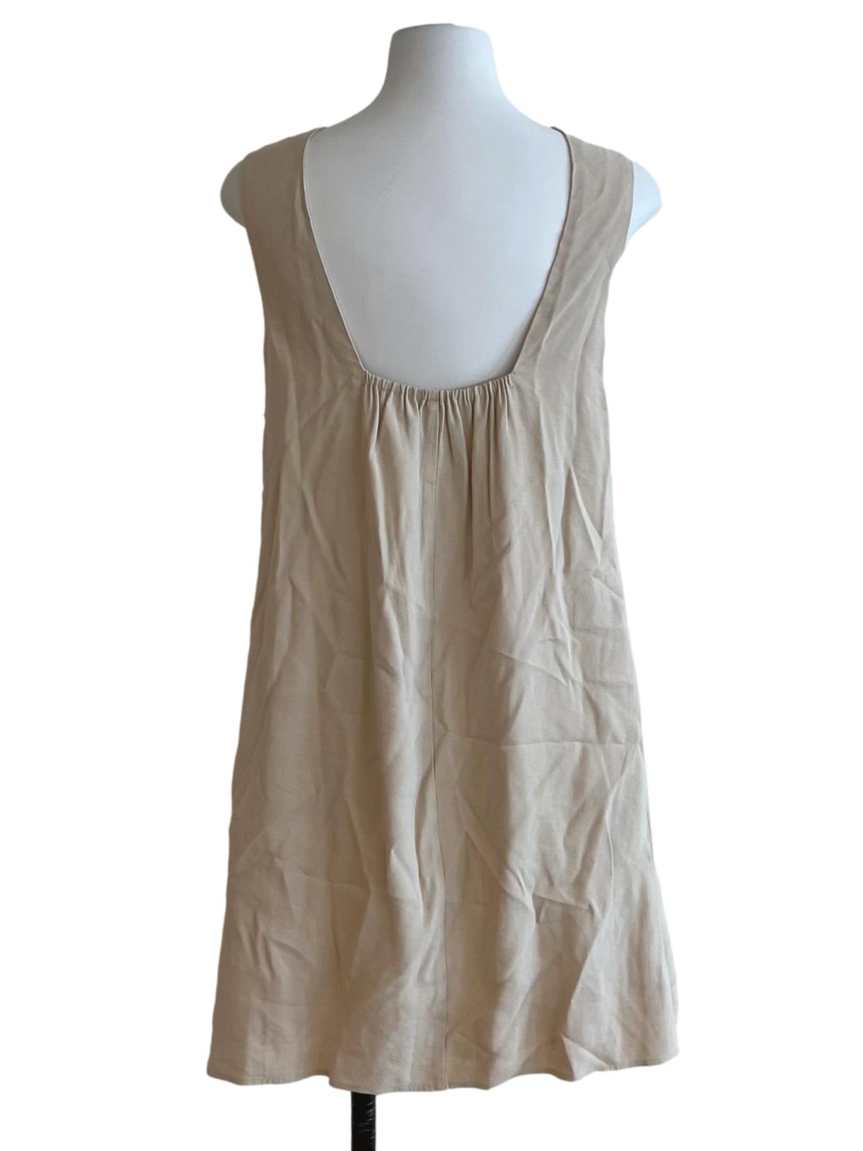 Square-Back Rayon Dress OSN