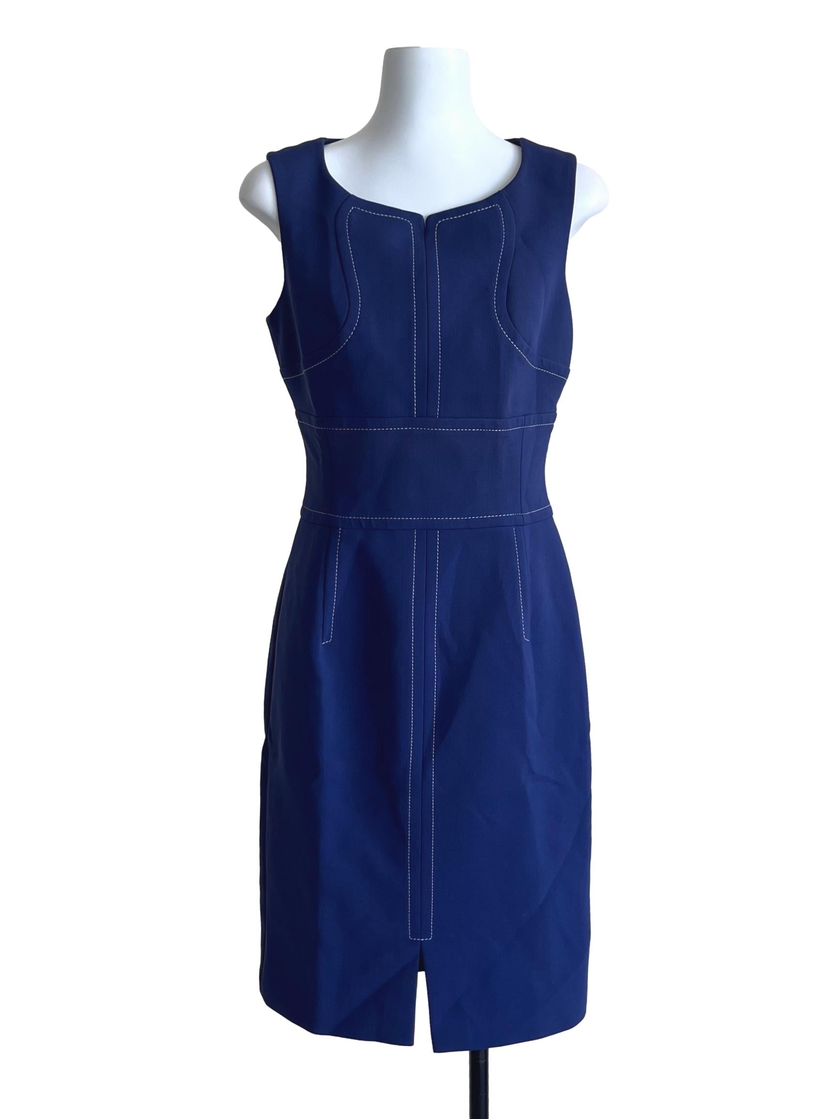 Berry Blue Sabrina Midi Dresses