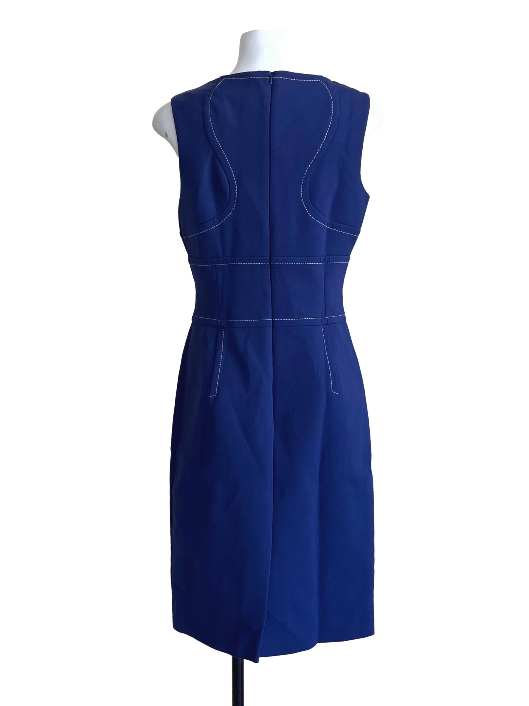 Berry Blue Sabrina Midi Dresses