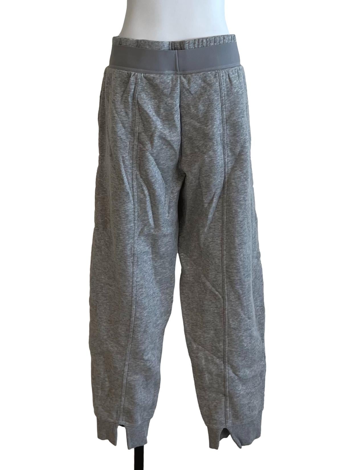 Grey Plain Sweatpants