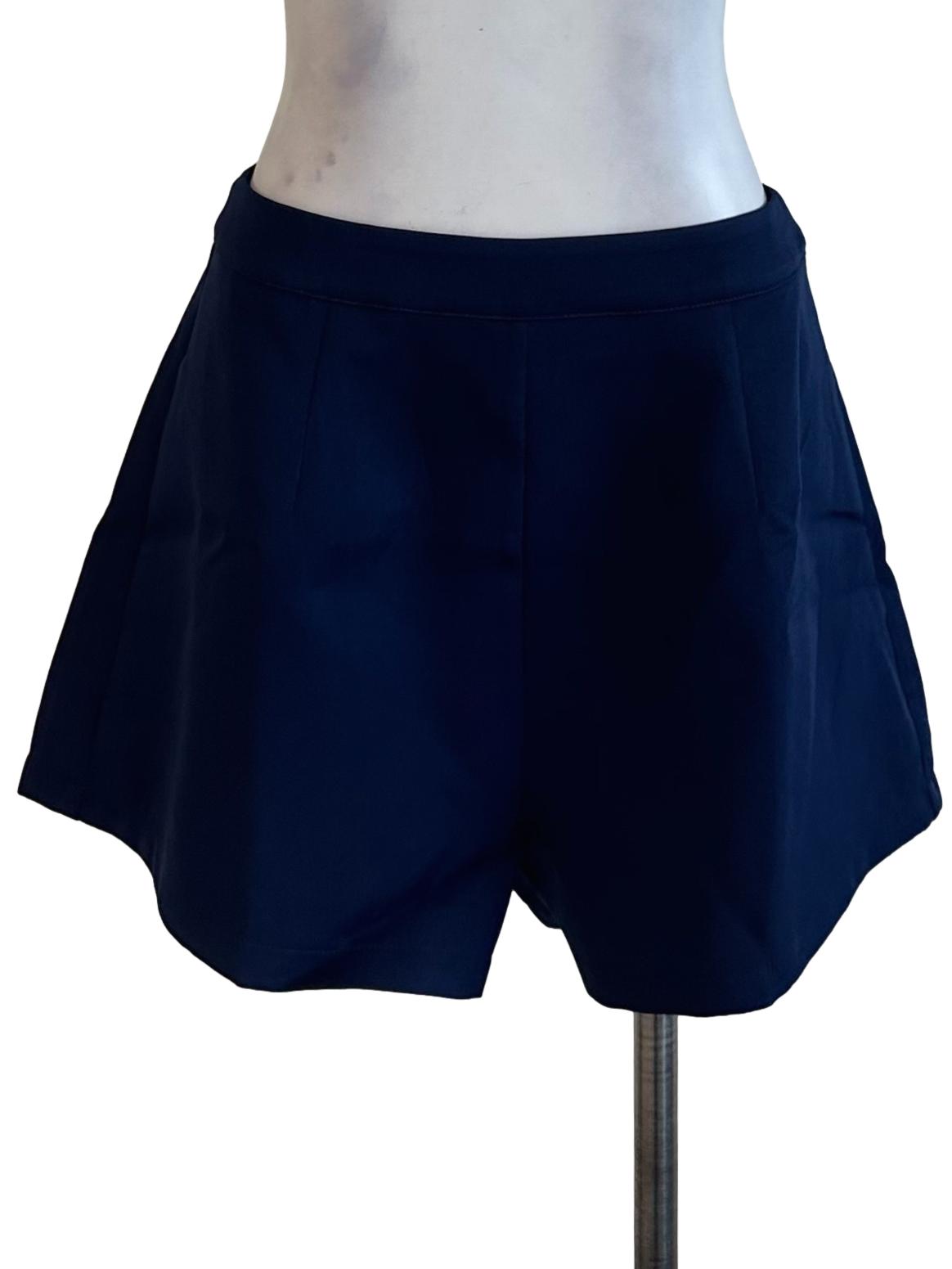Navy Blue Casual Shorts