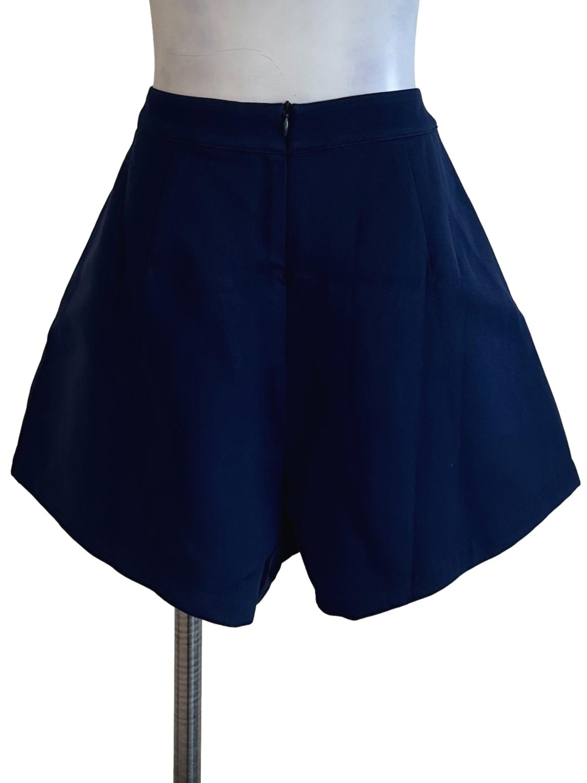 Navy Blue Casual Shorts