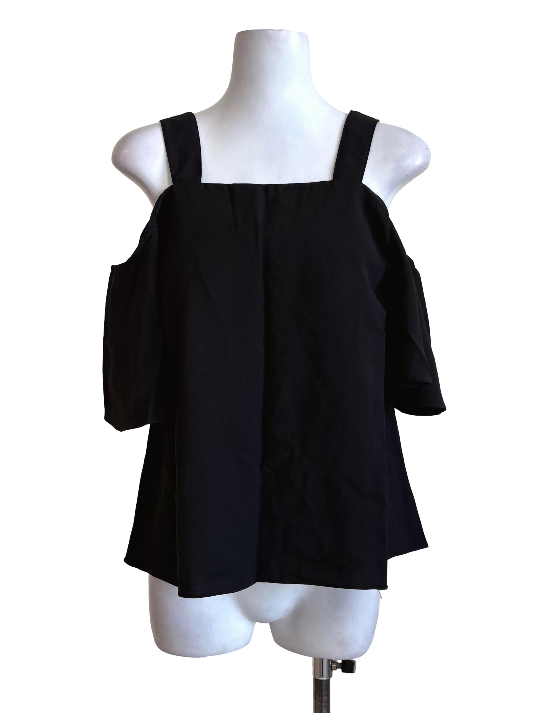 Black Off Shoulder Top TEM