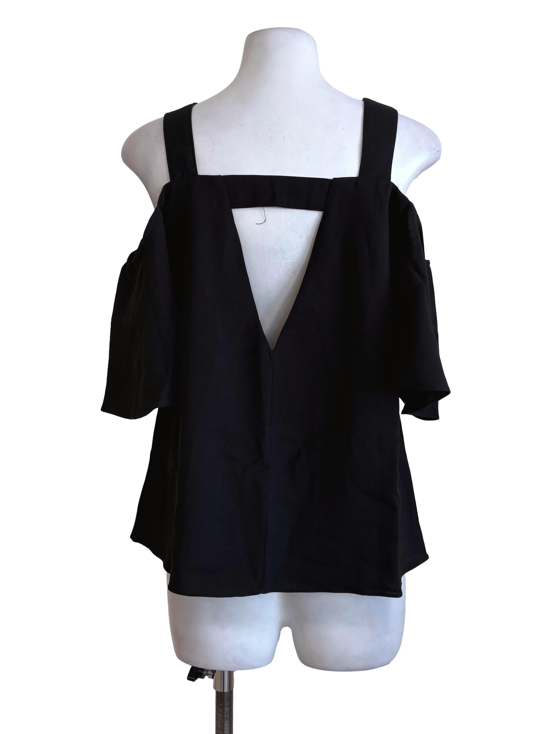 Black Off Shoulder Top TEM