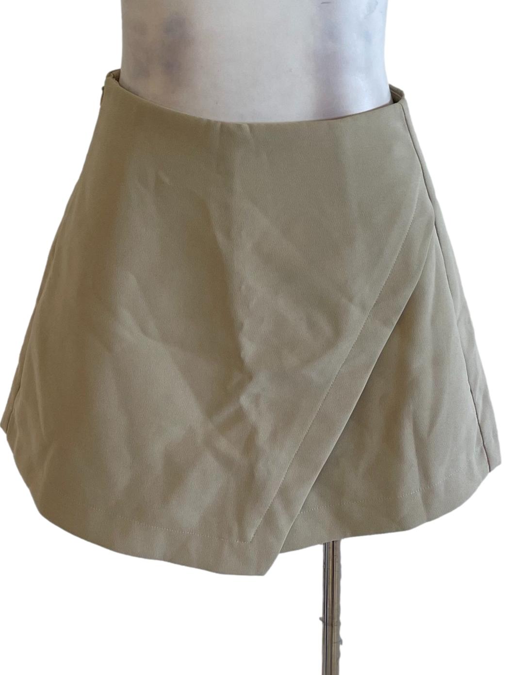 Brown Tortilla Wrap Skort
