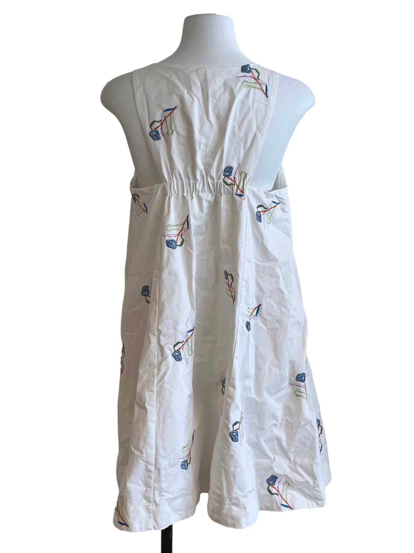 Liberty Cotton Embroidered Shift Dress OSN