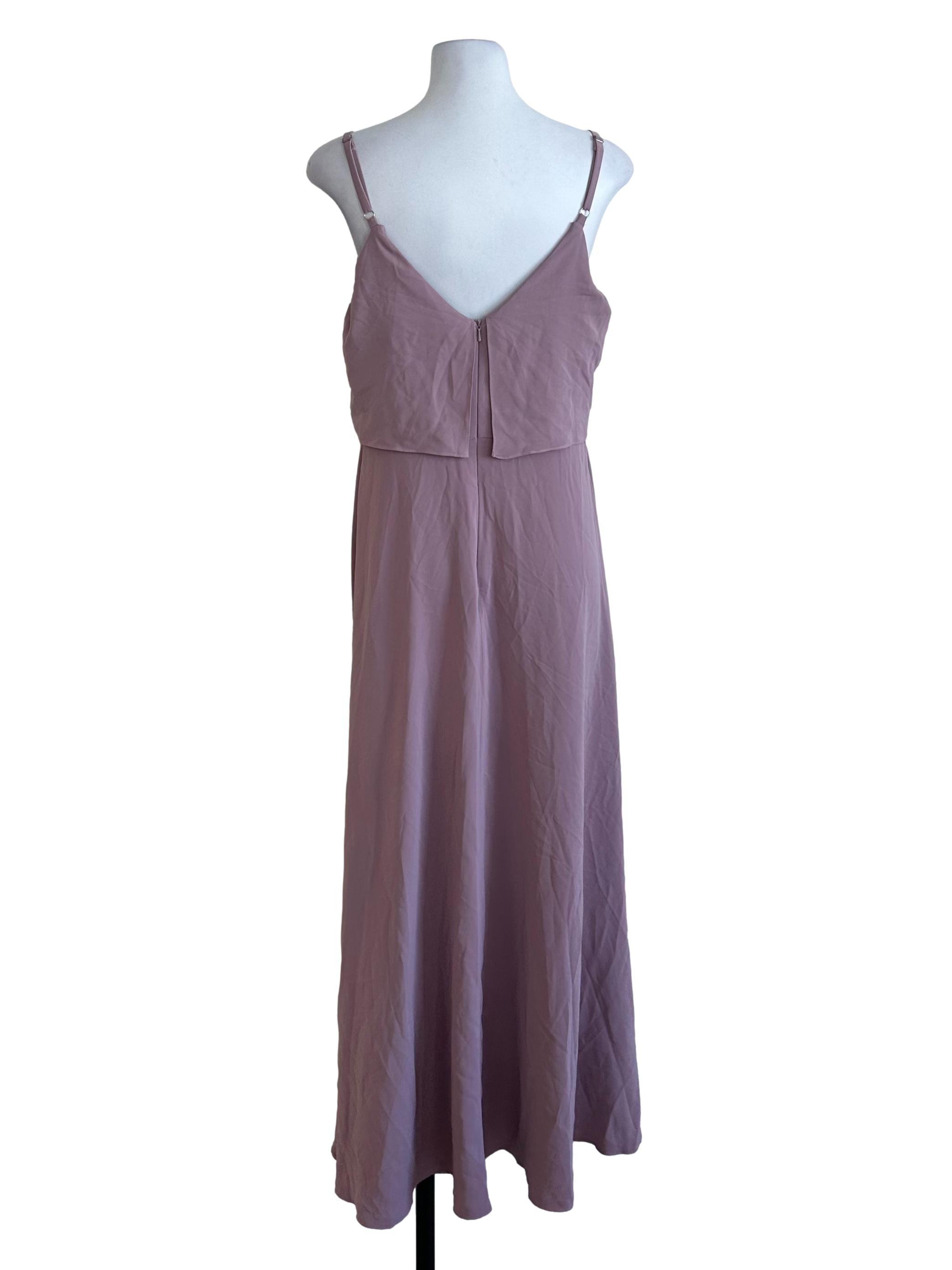 Dusty Purple Plain Dress