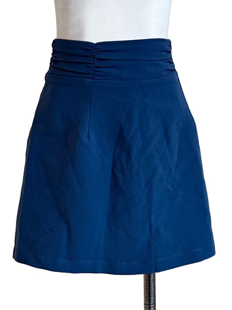 Spruce Blue Plain Skorts