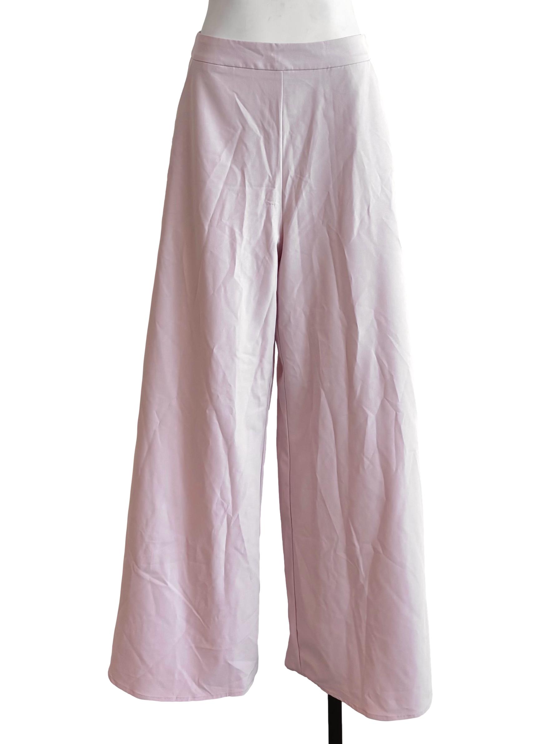 Light Pink Wide Pants