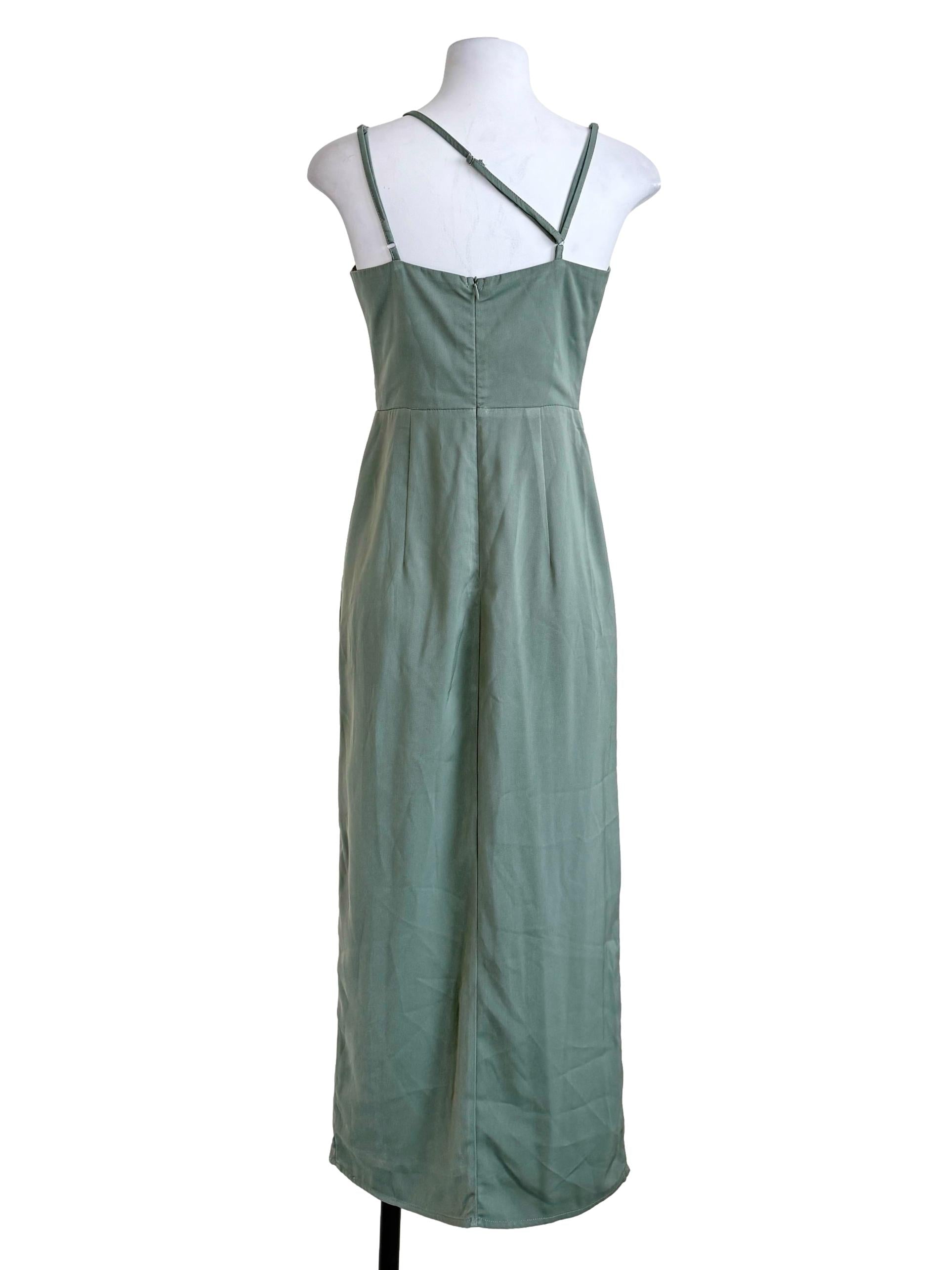 Sage Green Sheath Dress