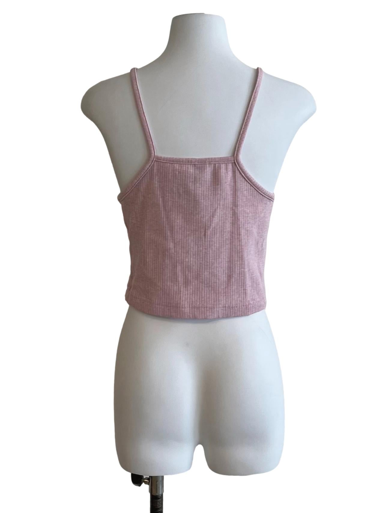 Pink Candy Stripe Cami Top