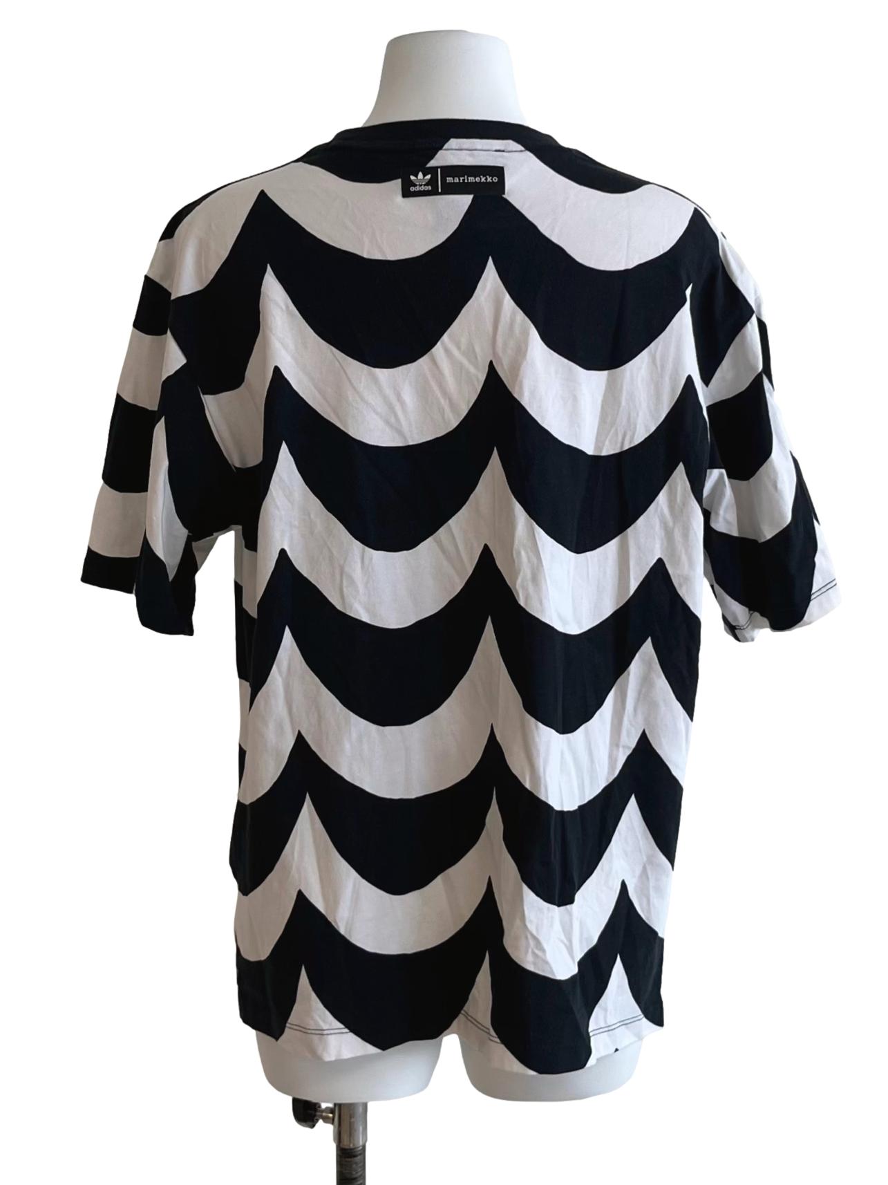 Black and White Patterned T-Shirt
